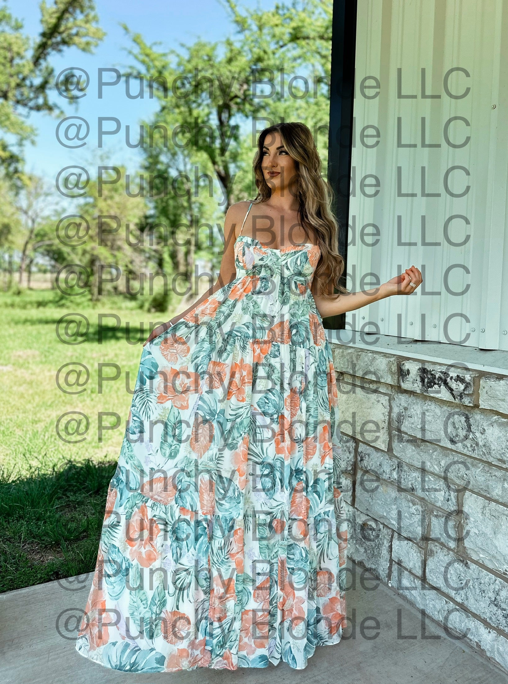 Tropical Maxi Dress Tropical Maxi Dress