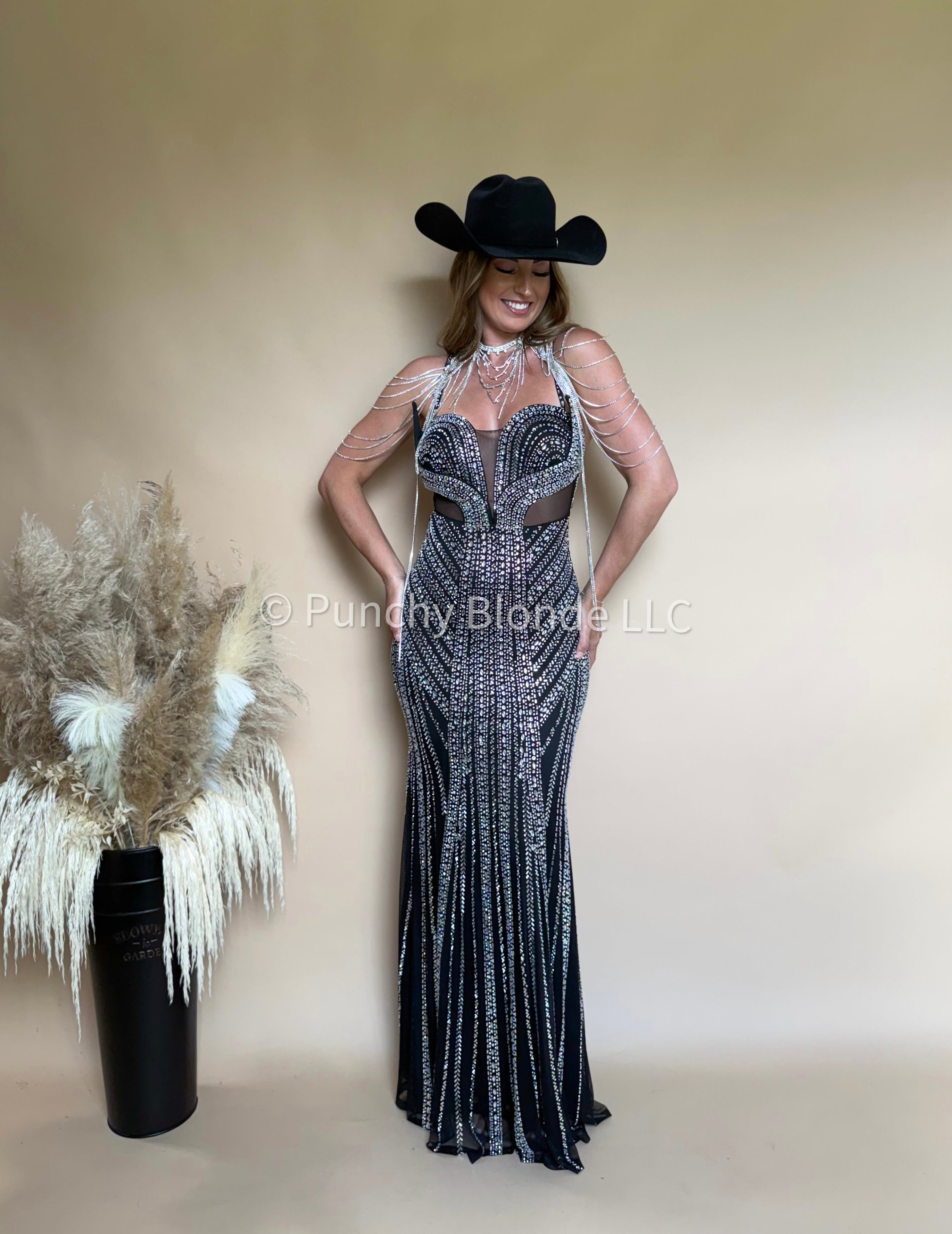 Poker Face Maxi Dress