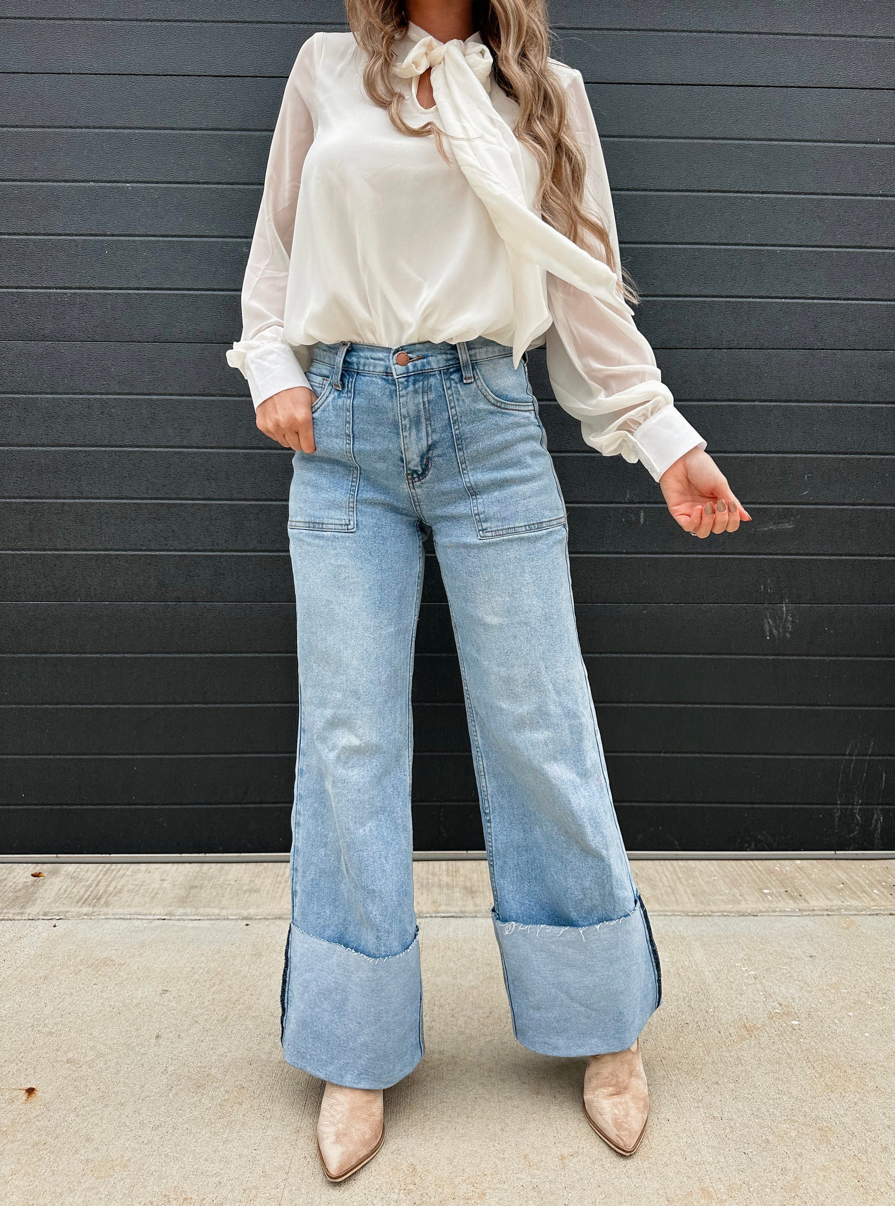 Denim Daze Wide Leg Jeans