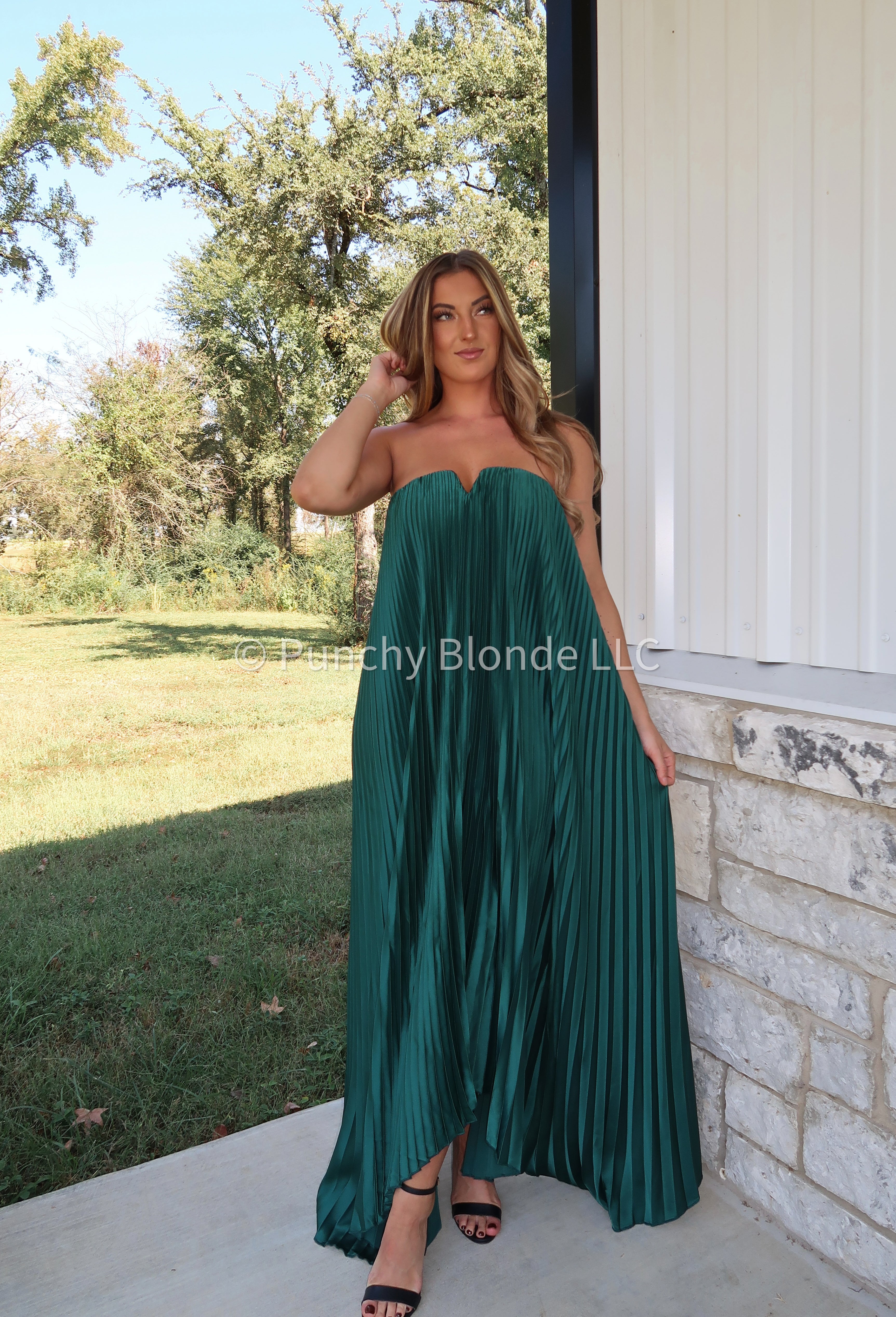 Evergreen Maxi Dress