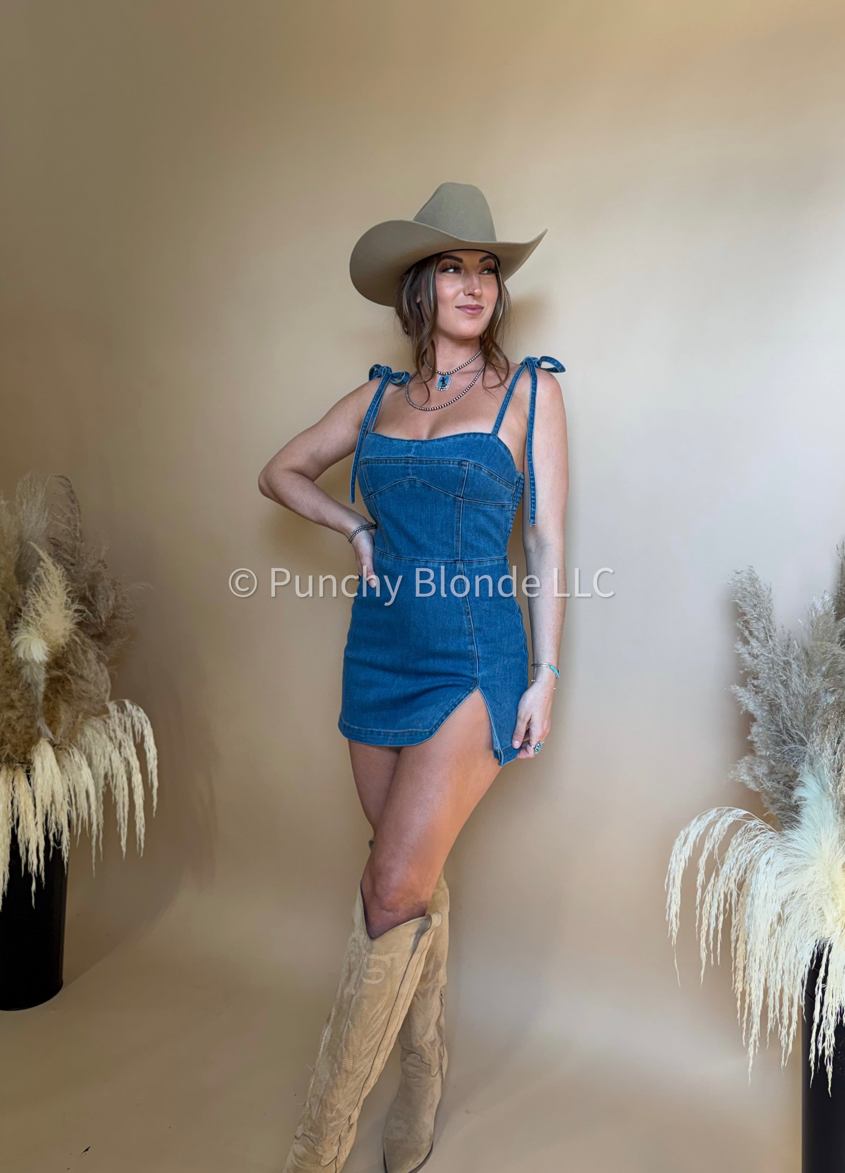 Summertime Denim Romper