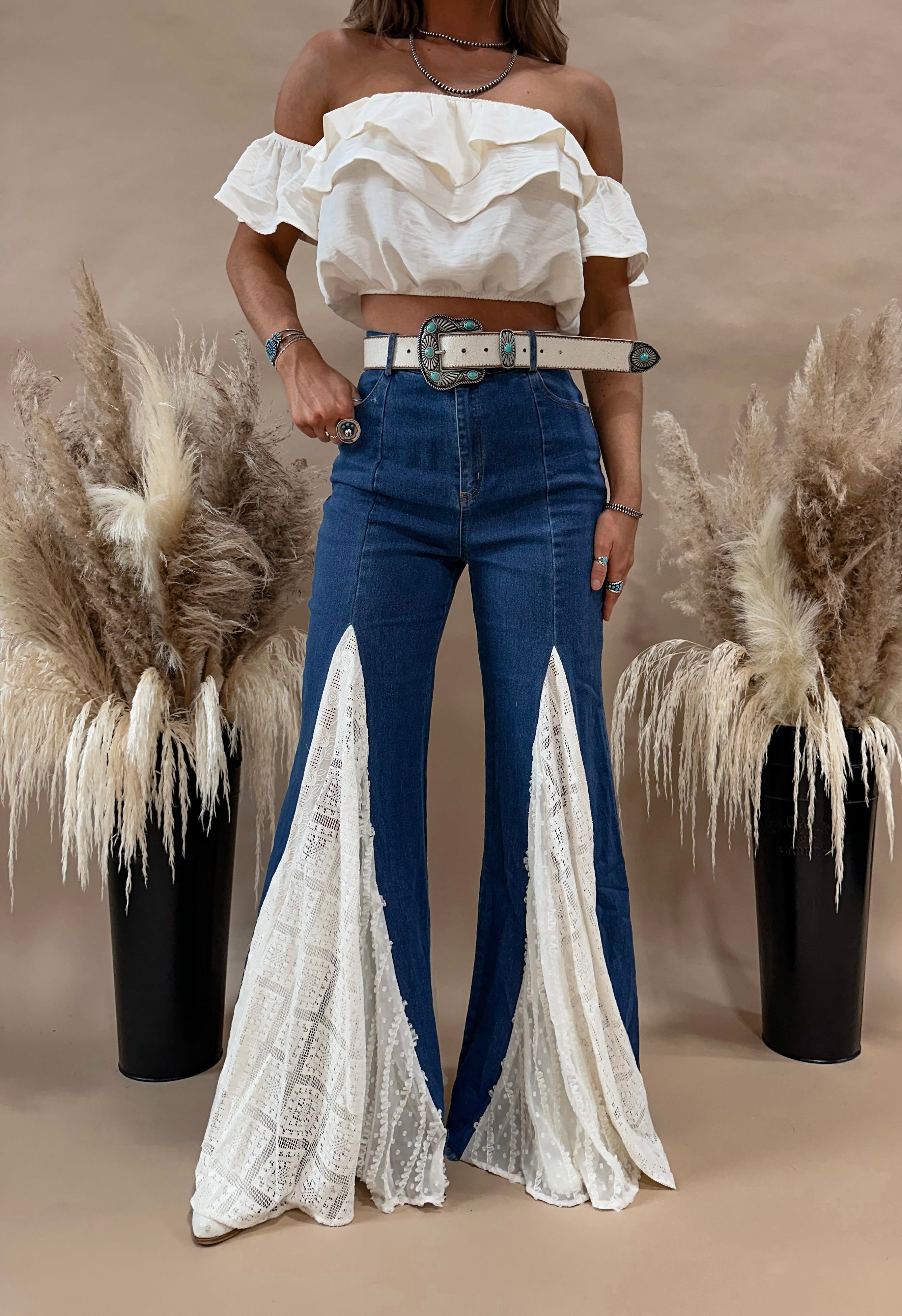 Southern Lace Bell Bottoms