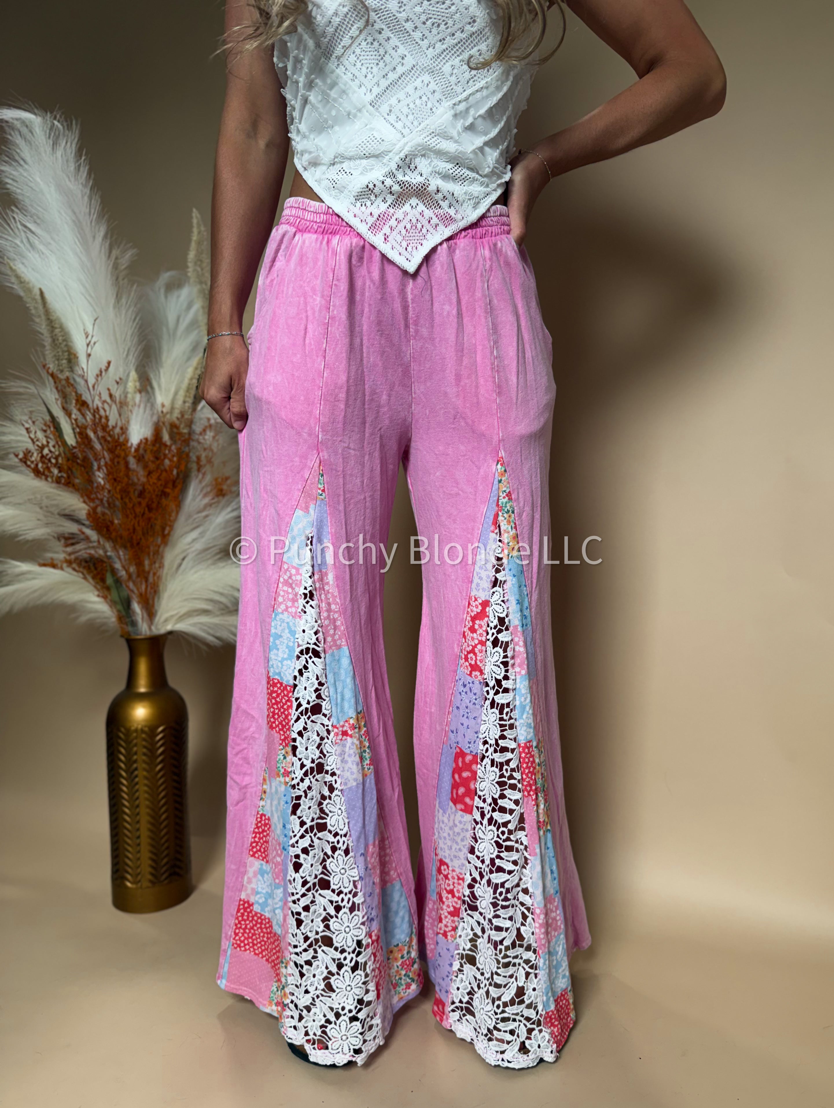 NEW Bubblegum Boho Pants