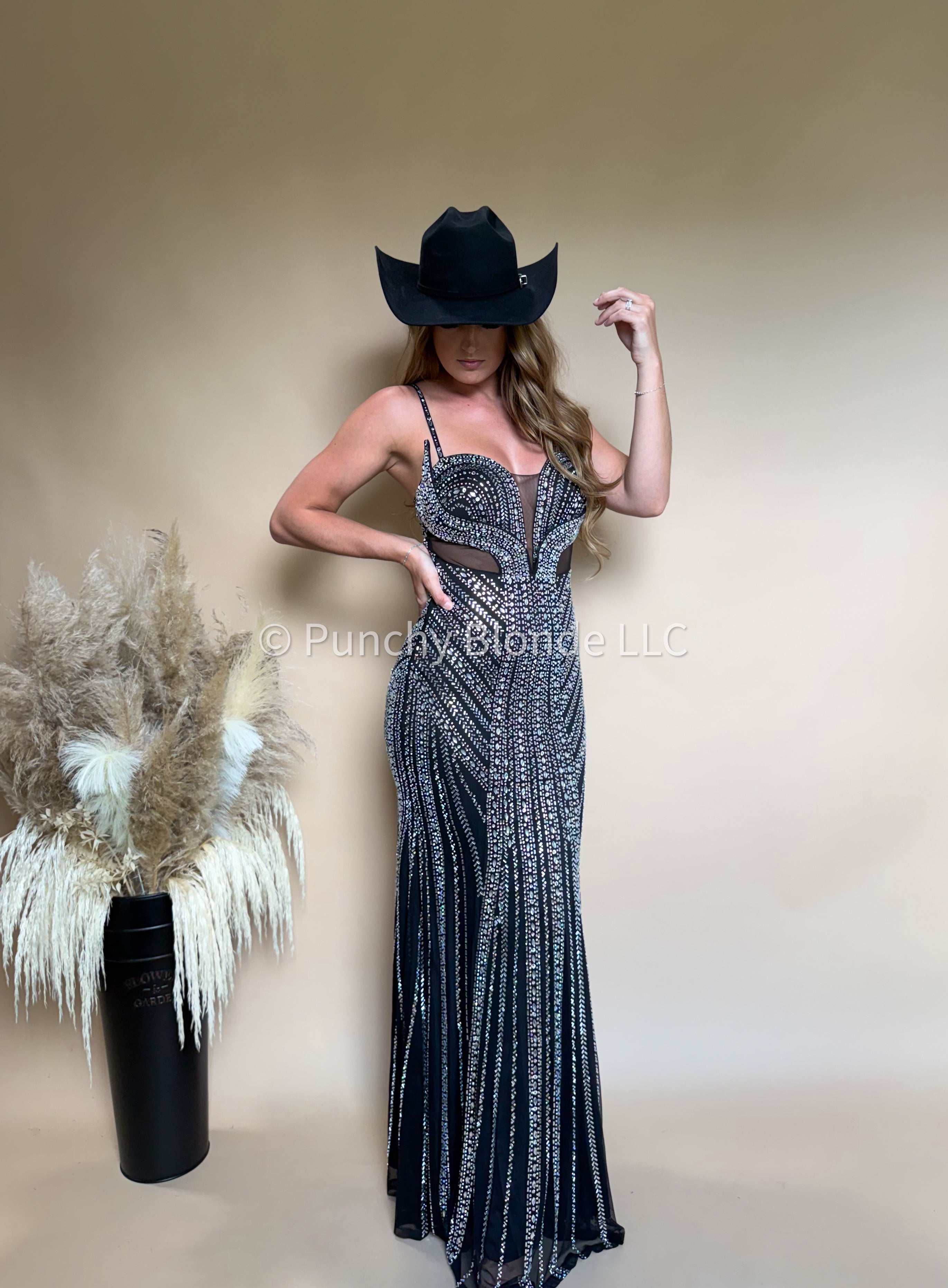 Poker Face Maxi Dress