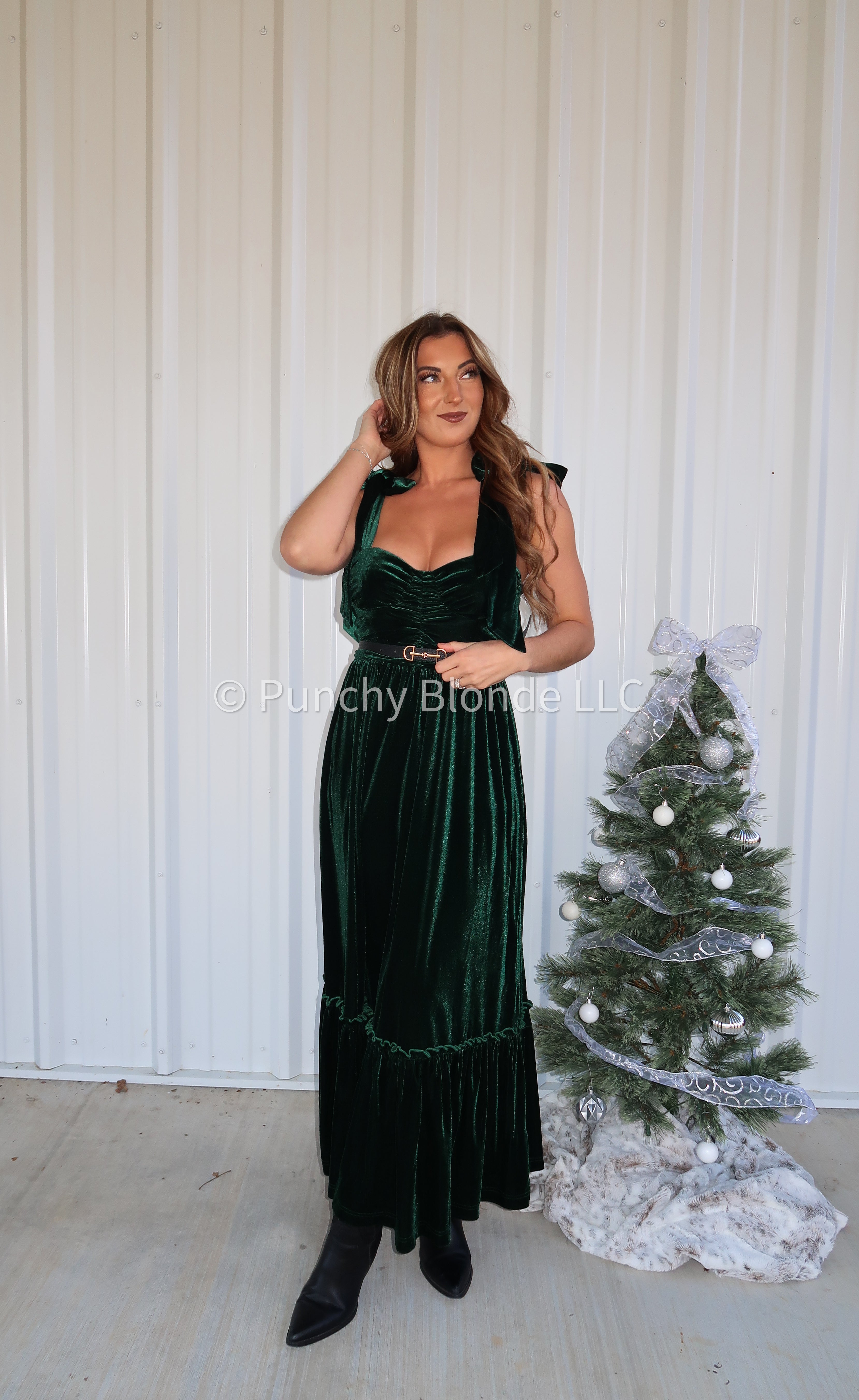 Forest Chic Midi Dress