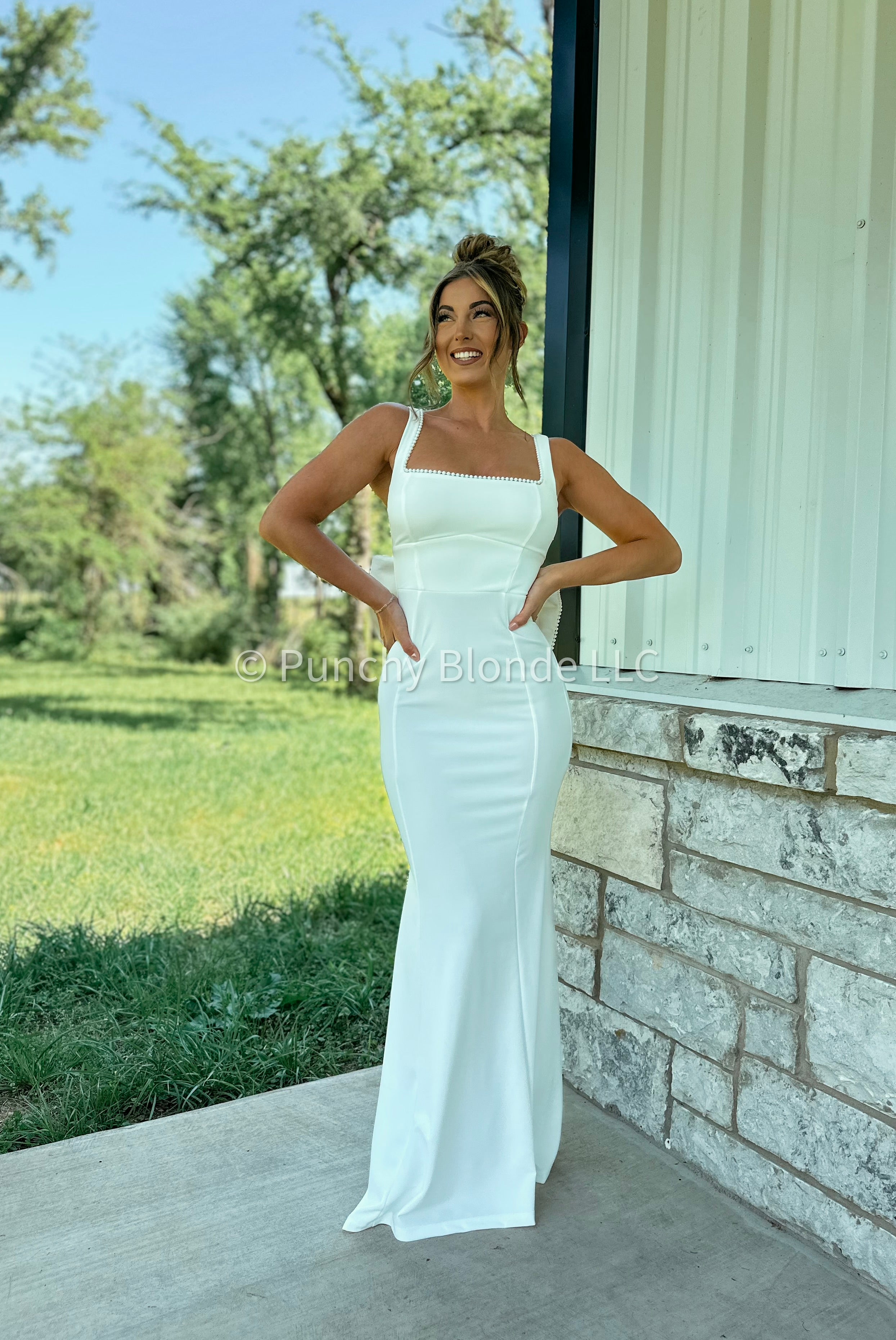 Bridal Dream Bow Dress