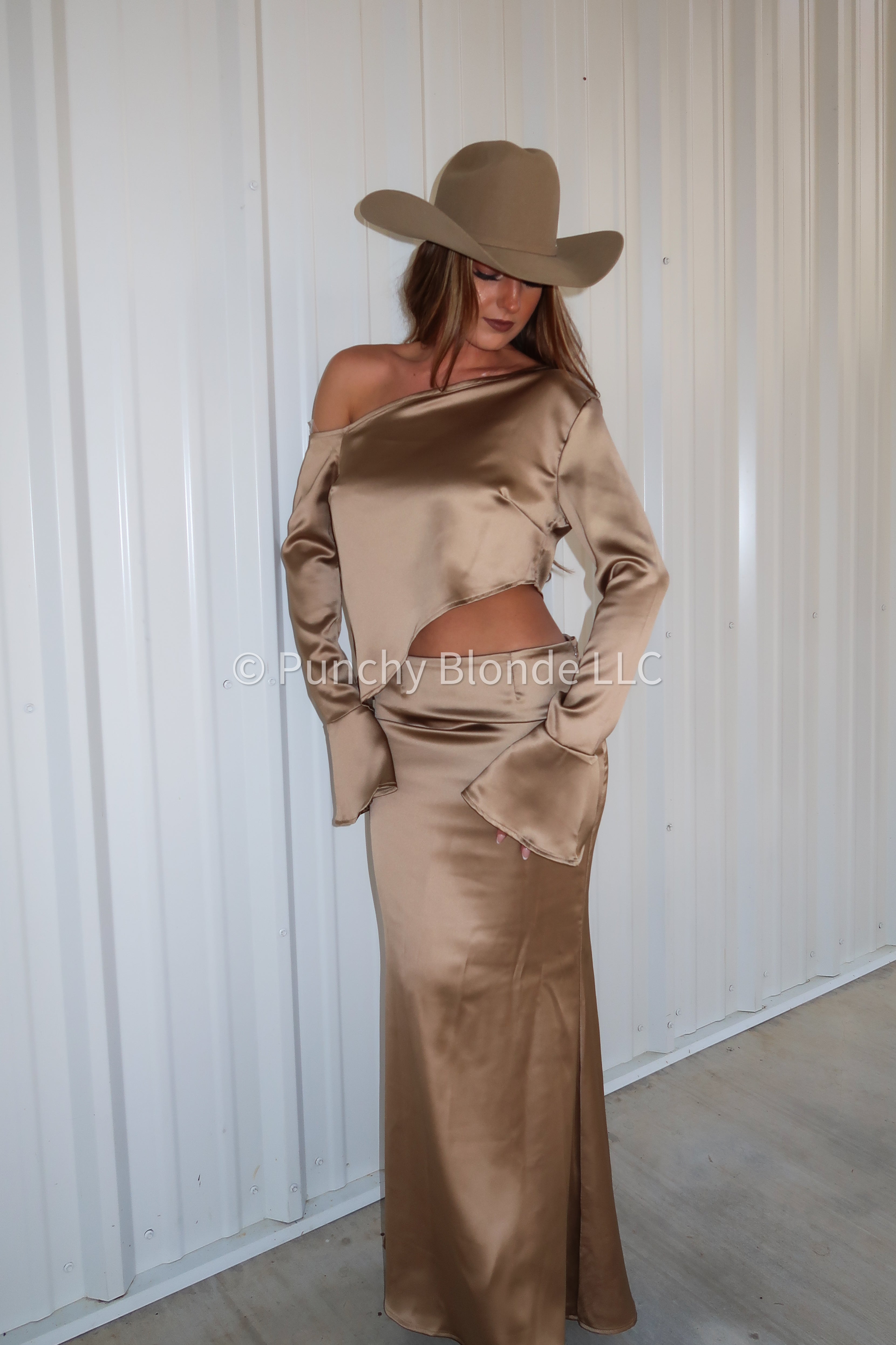 Southern Satin Two Piece