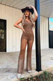 Outlaw Woman Rhinestone Jumpsuit