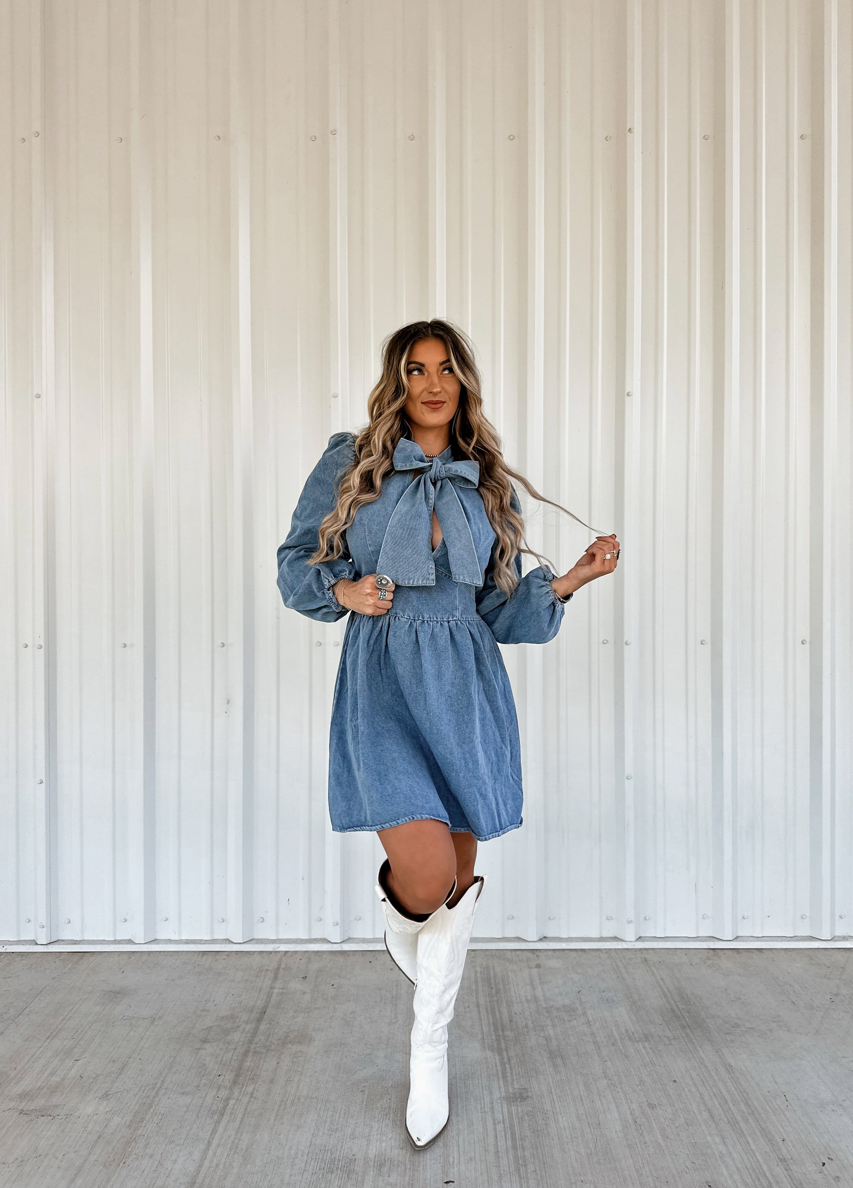 Sunday Love Denim Dress