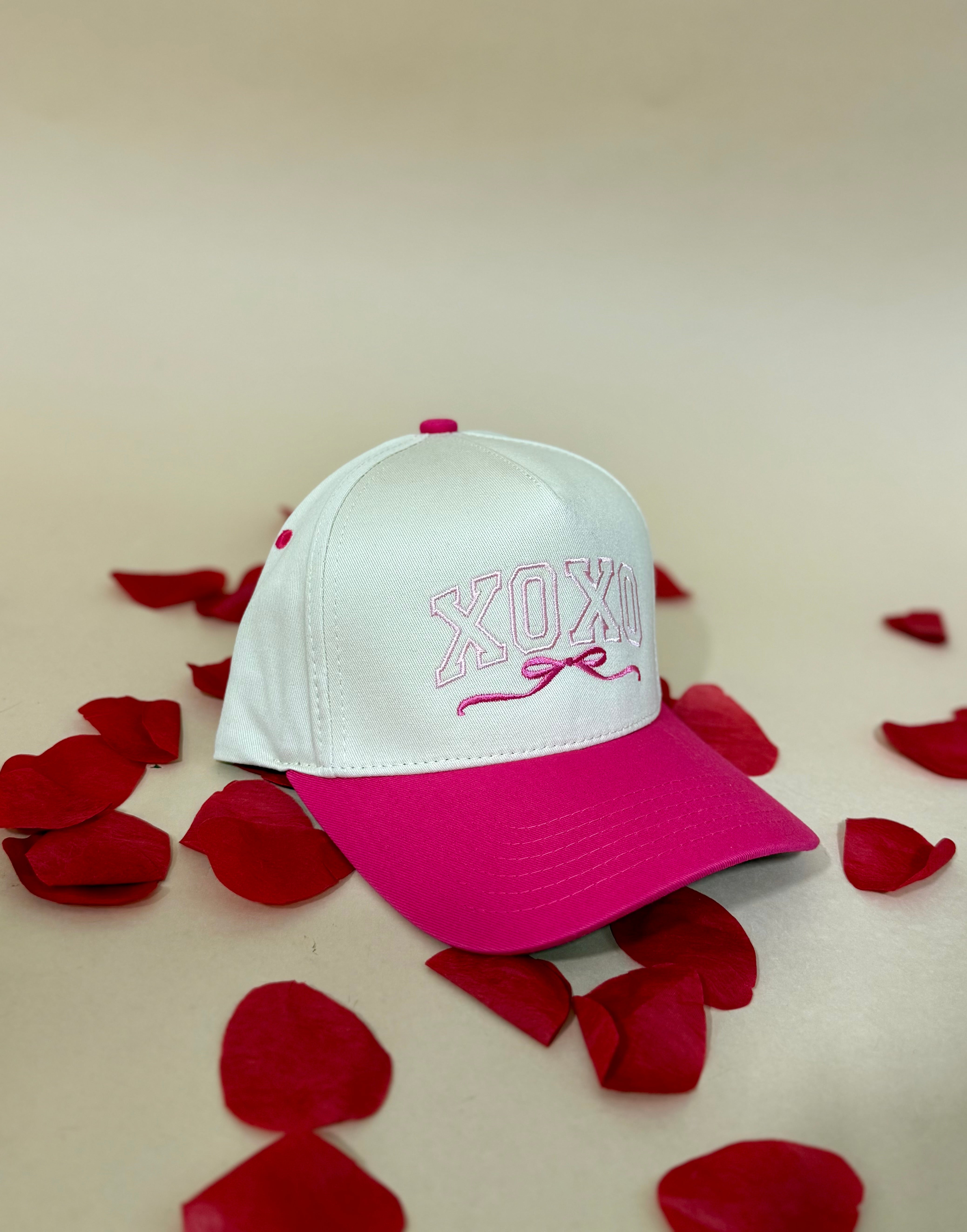 XOXO Hot Pink Trucker Hat