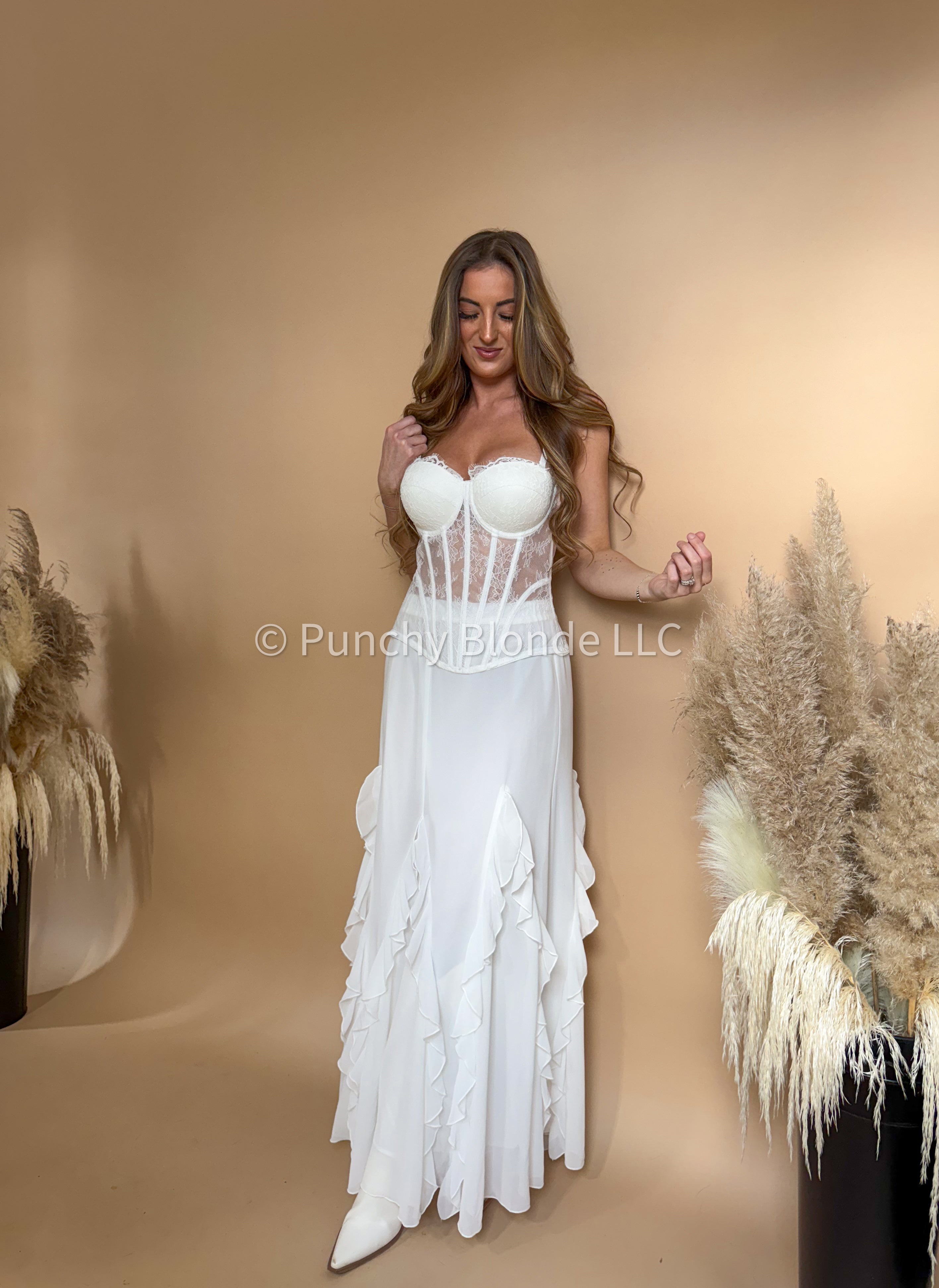 Lucky Lace Corset Top