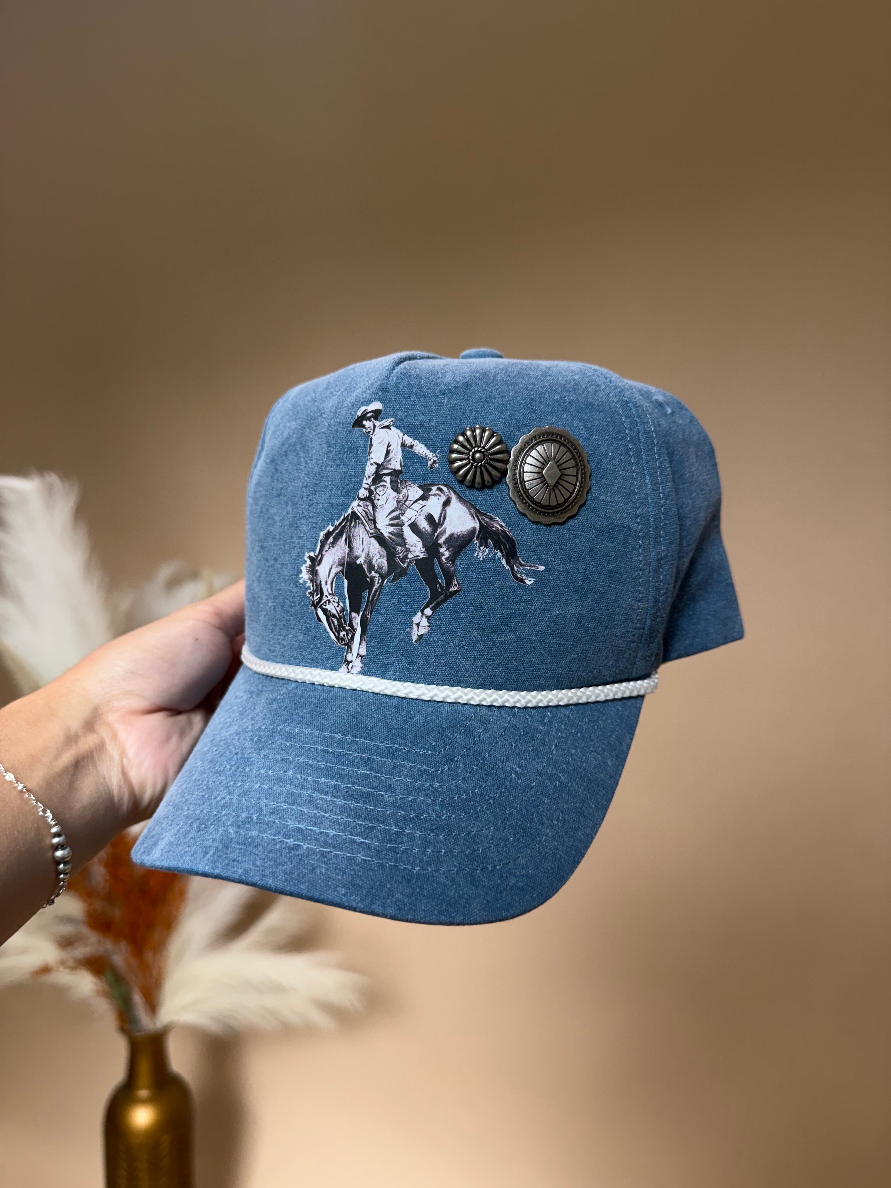 Bronc Concho Trucker Hat
