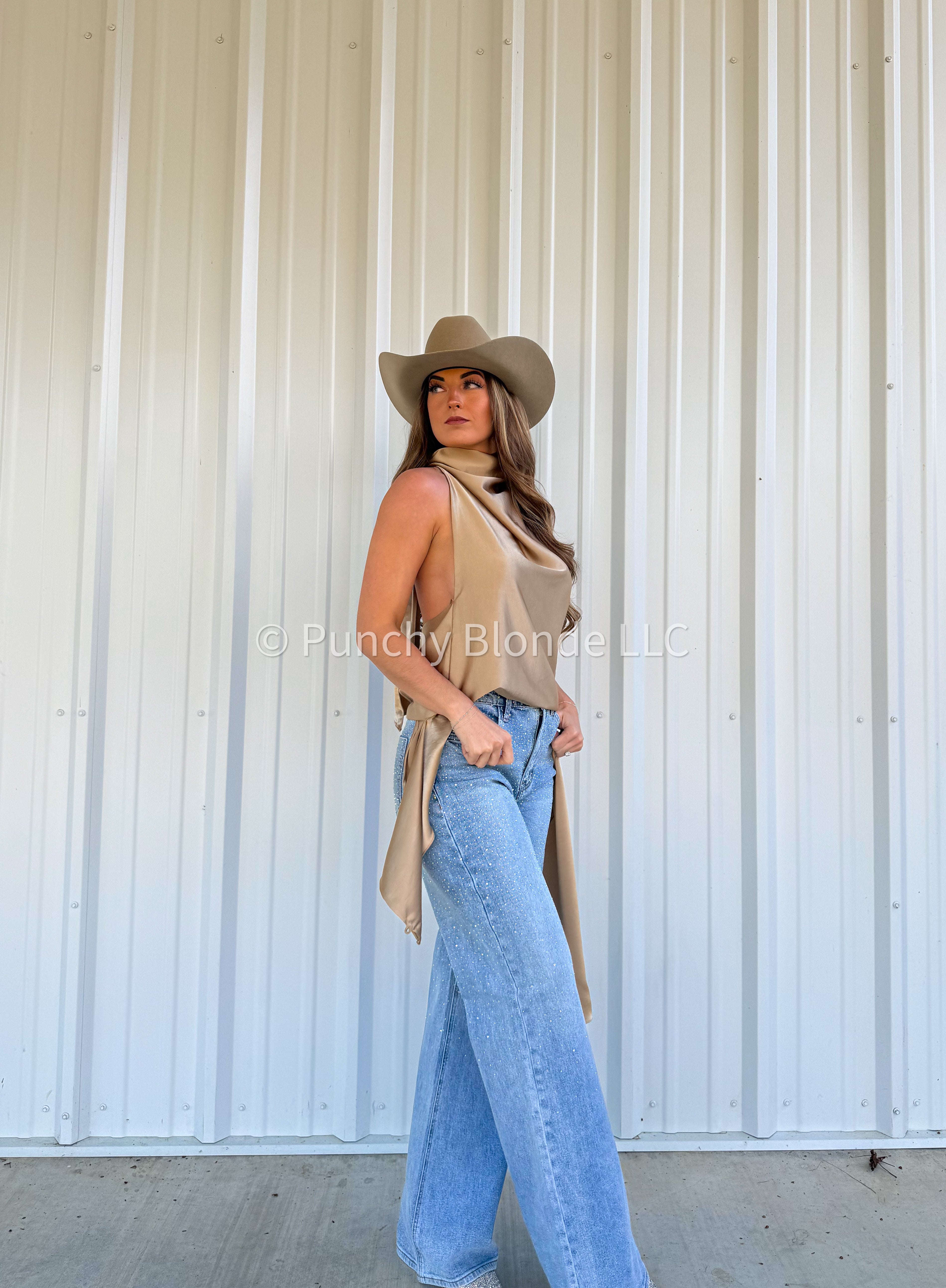 Golden Days Tunic Top