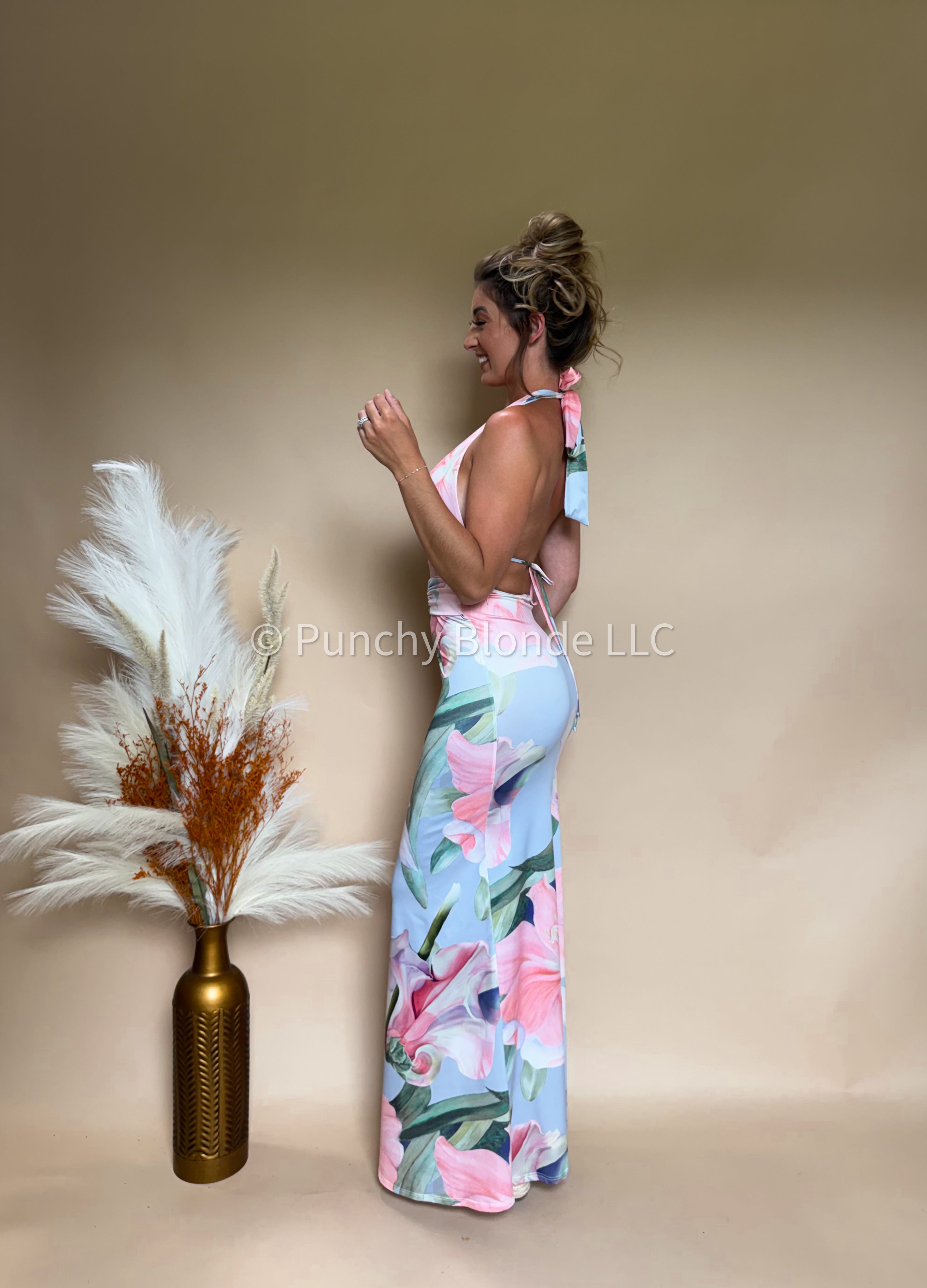 Malibu Bloom Maxi Dress