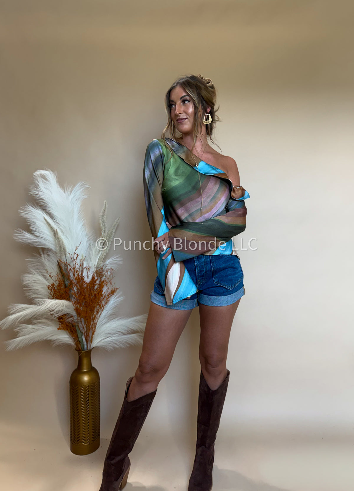 Sonora Sands Satin Top