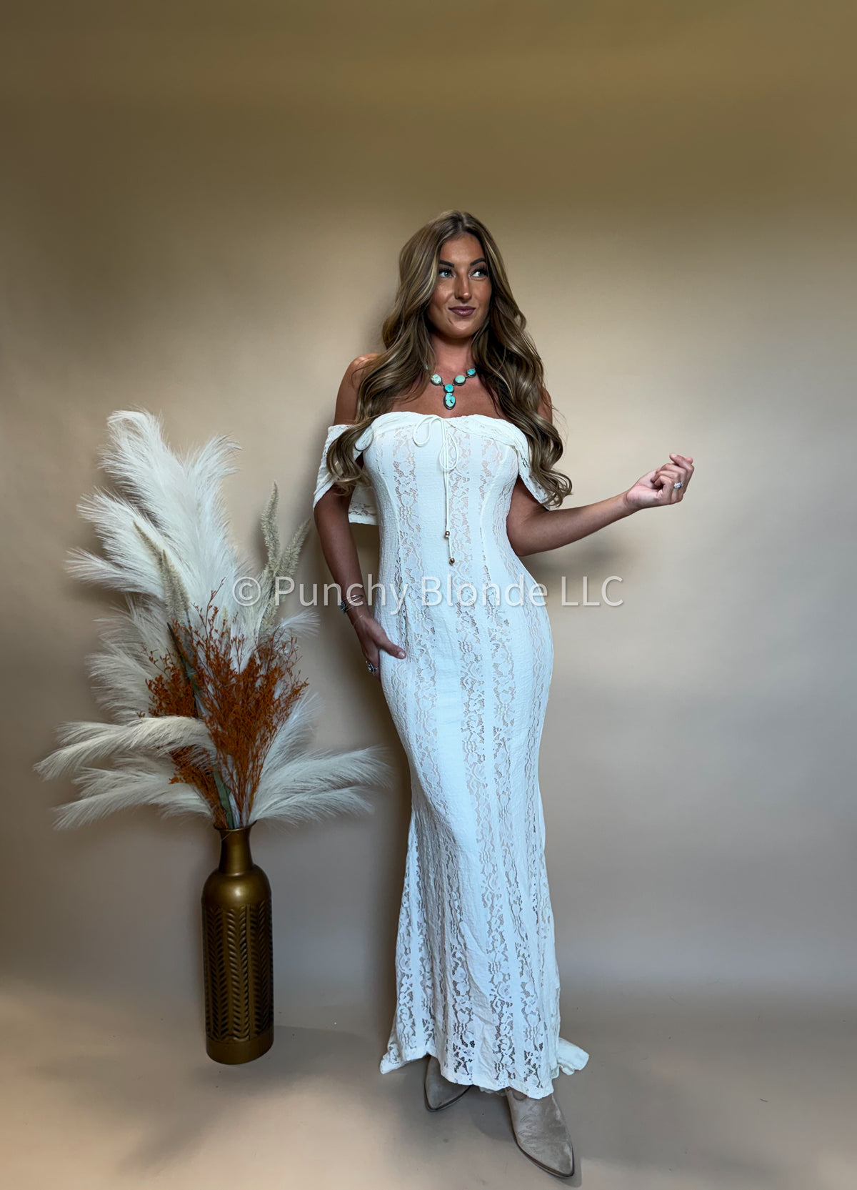 Boho Bride Maxi Dress