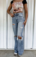 Fearless Denim Flare Jeans
