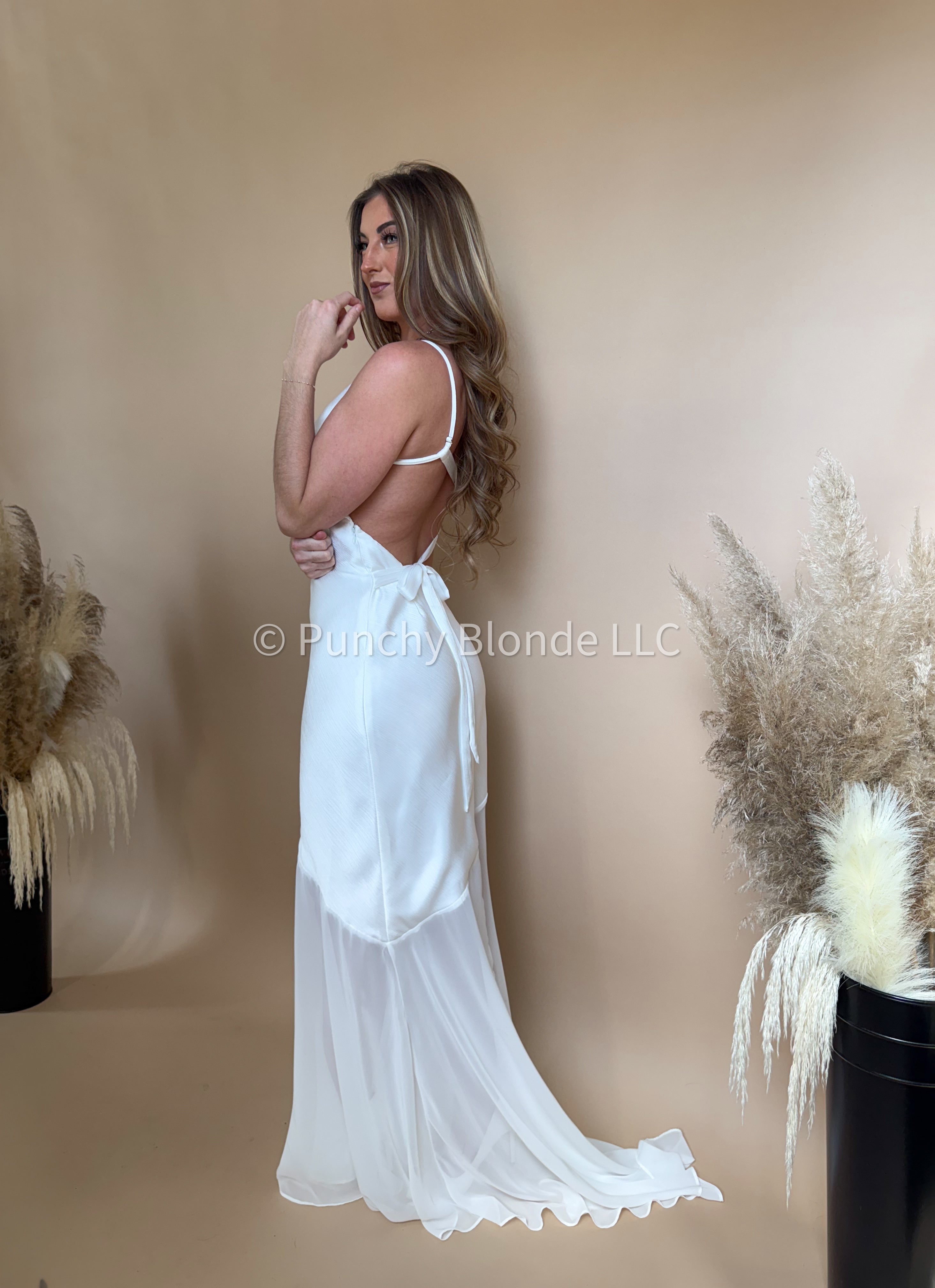 Satin Dream One Shoulder Dress