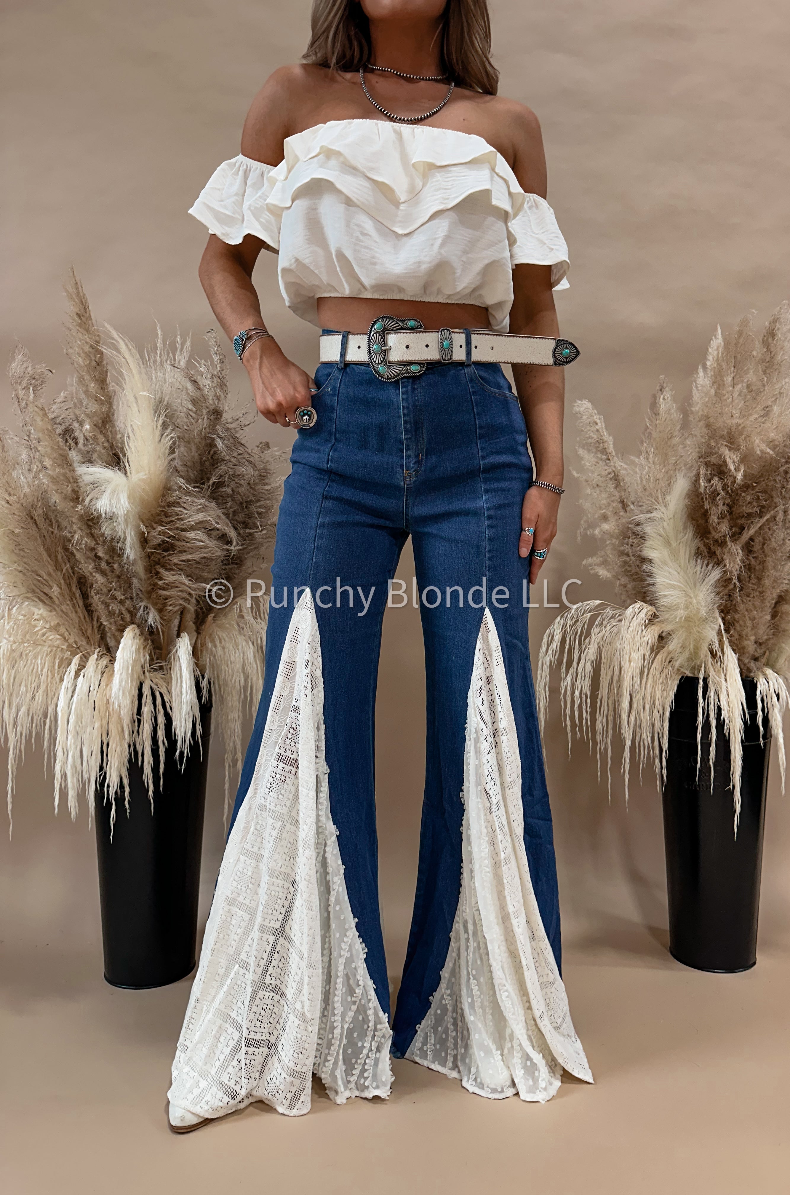 Southern Lace Bell Bottoms