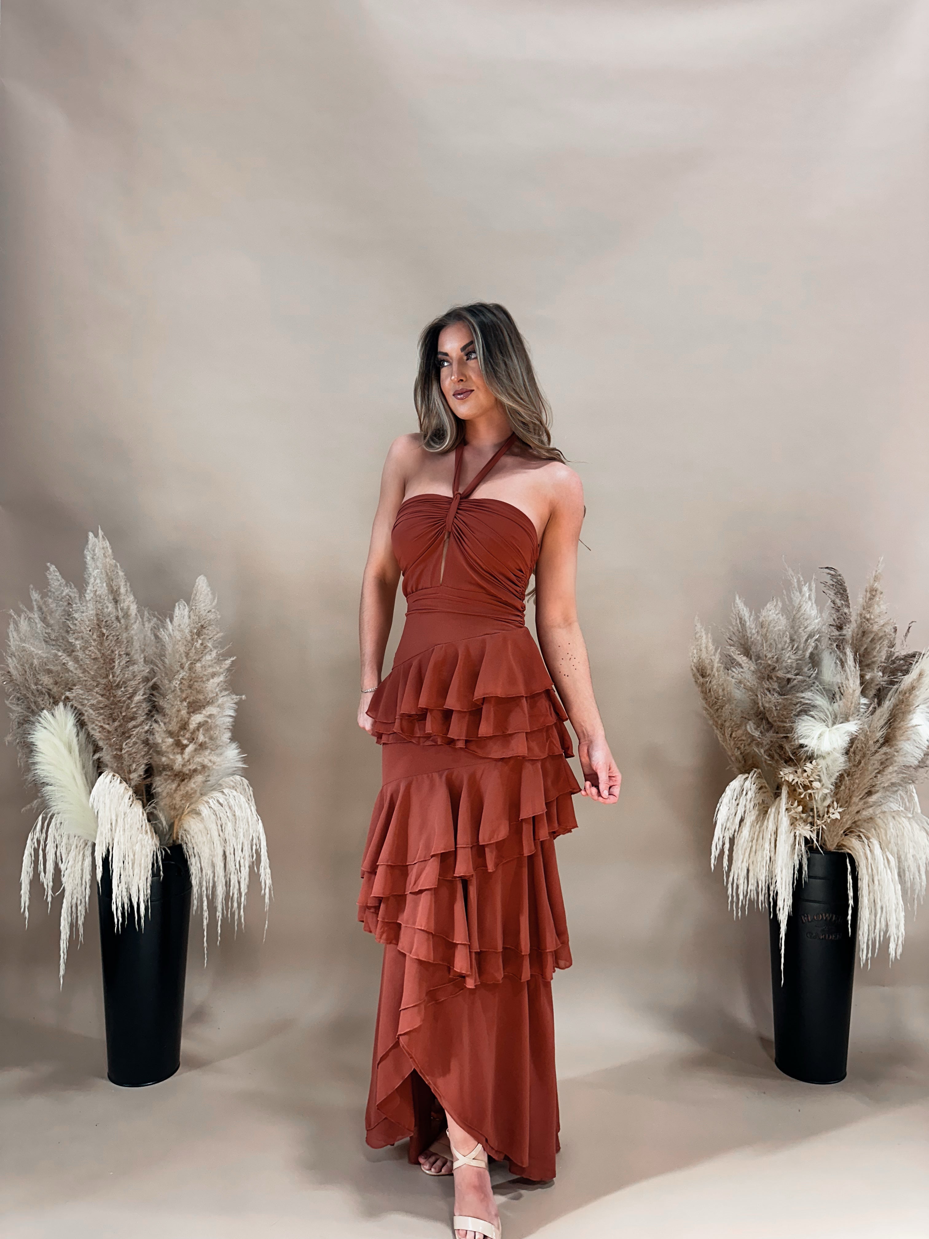 Western Willow Maxi Dress