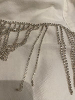 FINAL SALE Small 4 Rhinestone Cowgirl Fringe Jacket