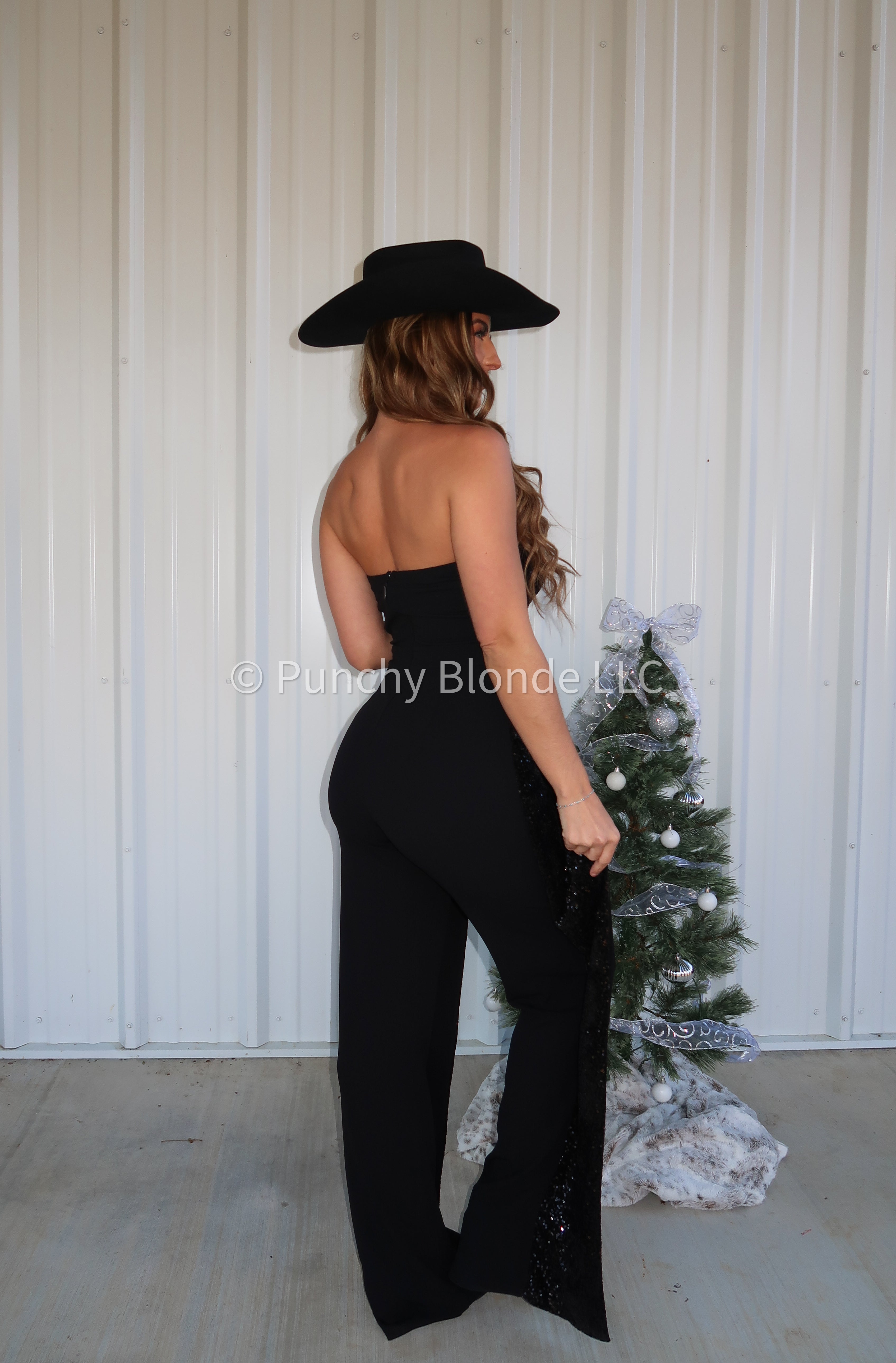 Kiss At Midnight Sequin Jumpsuit