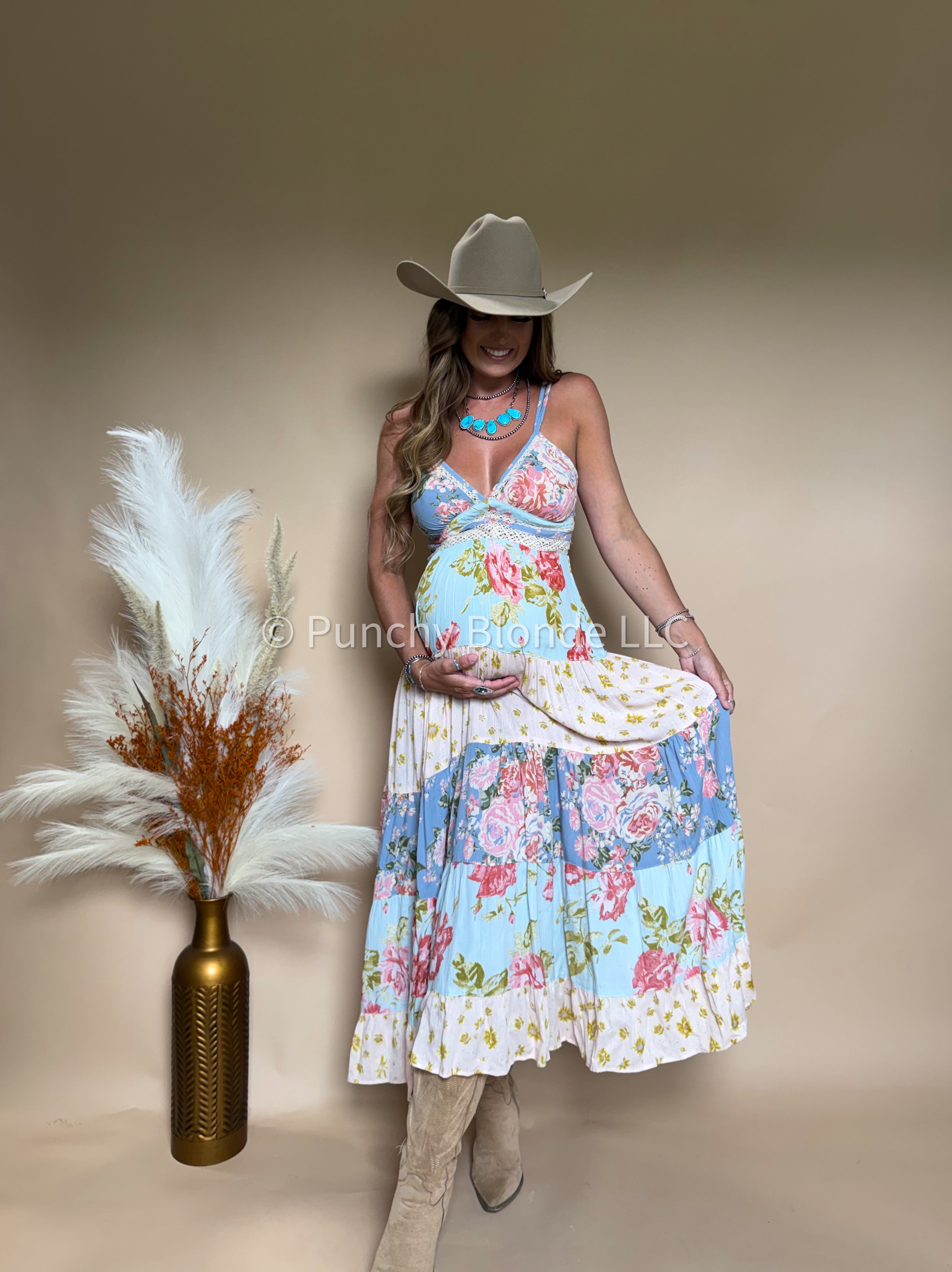 NEW Magnolia Floral Maxi Dress