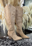 Western Chic Knee High Boots