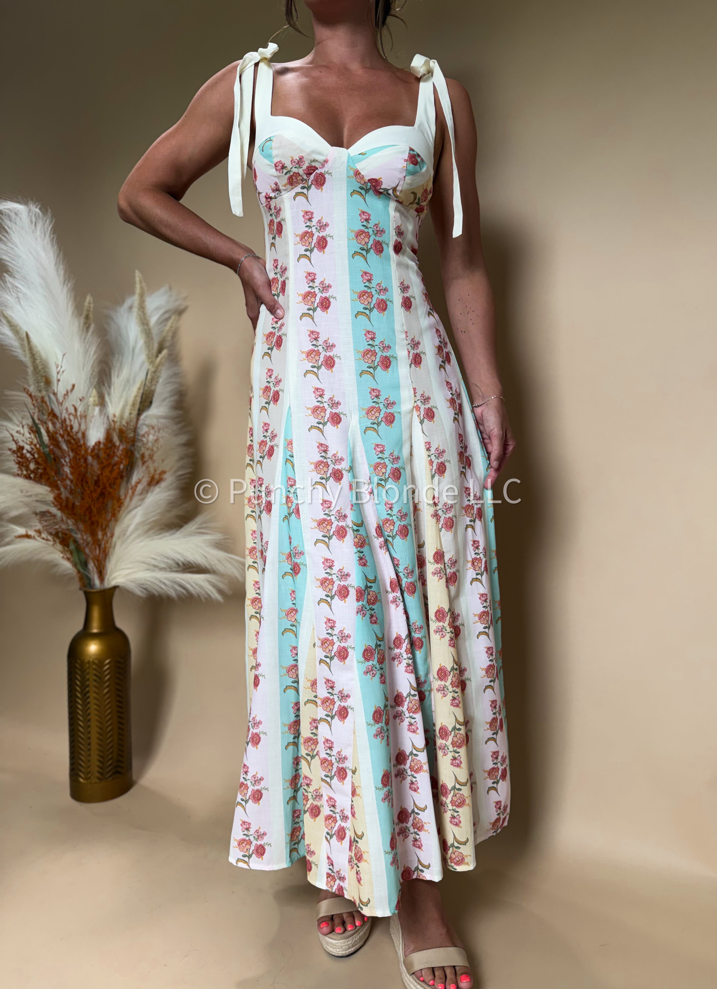 Romantic Garden Floral Dress