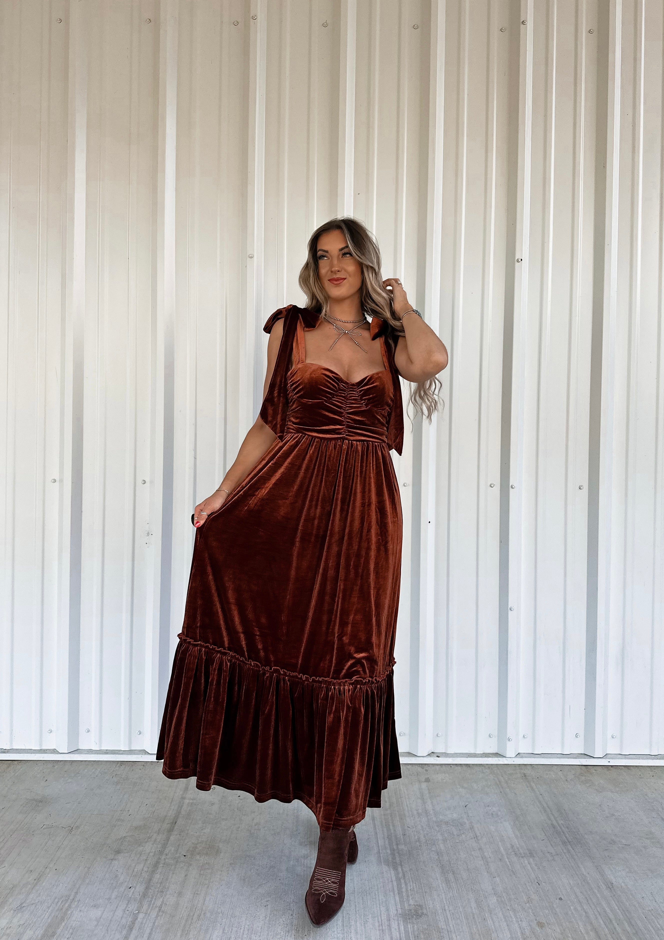 Brown Sugar Maxi Dress