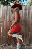 Casino Cowgirl Rhinestone Dress