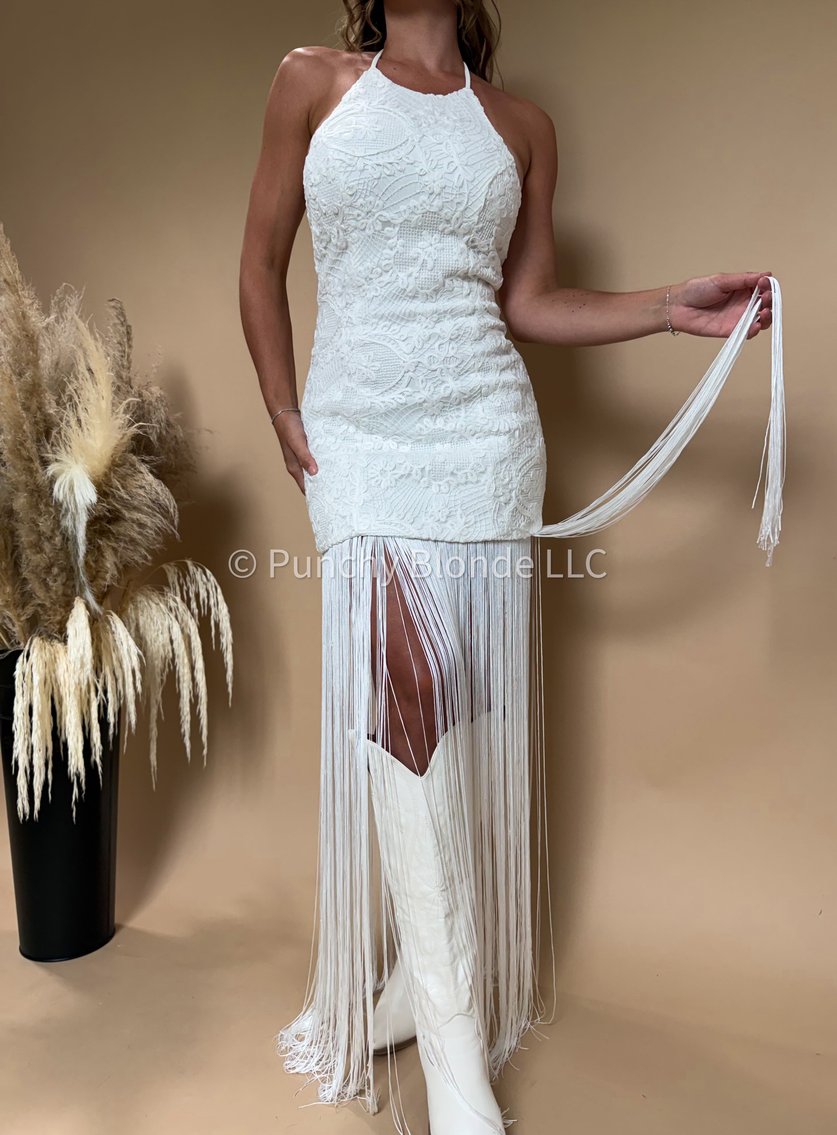 Prairie Promise Fringe Dress