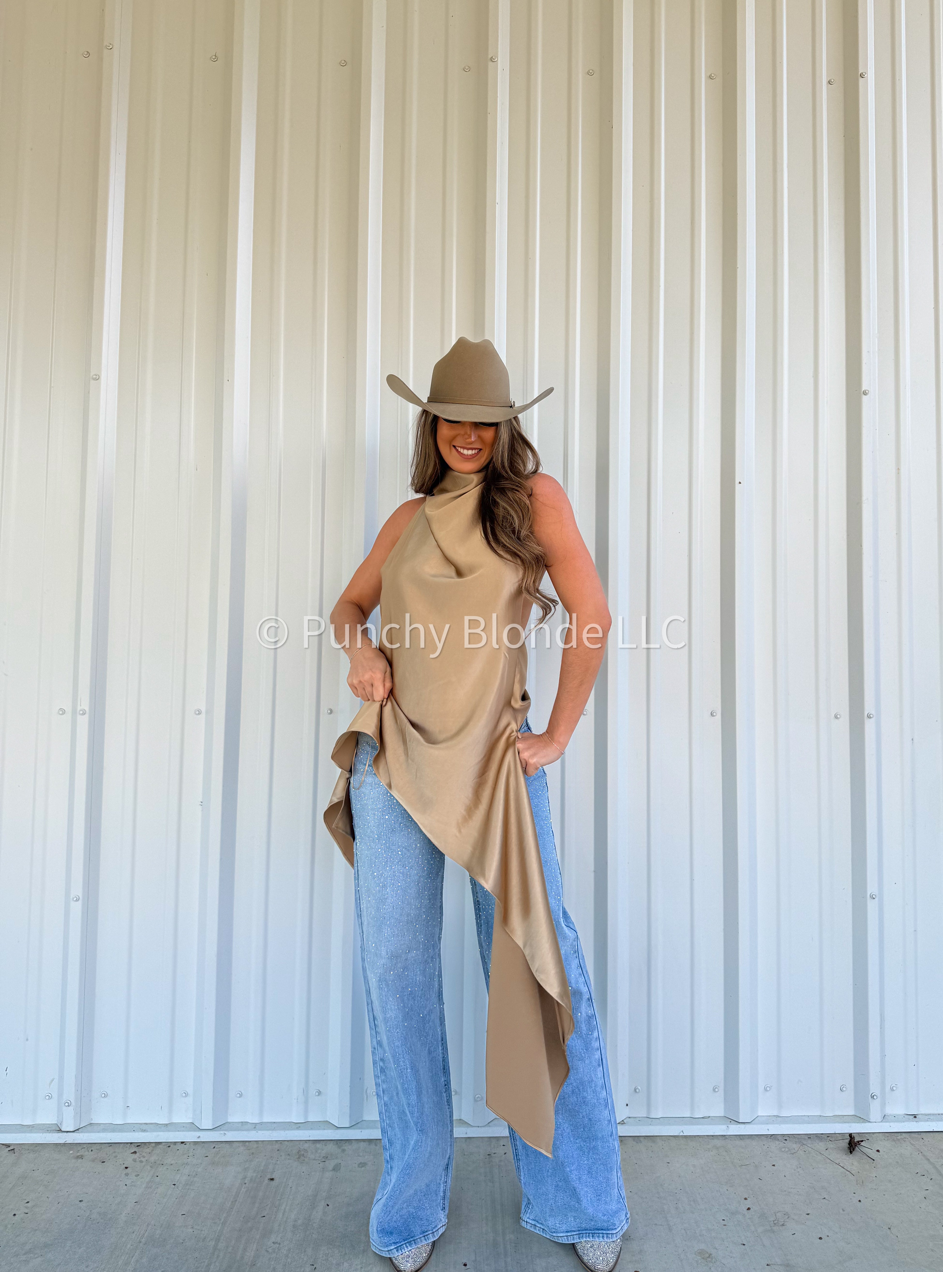 Golden Days Tunic Top