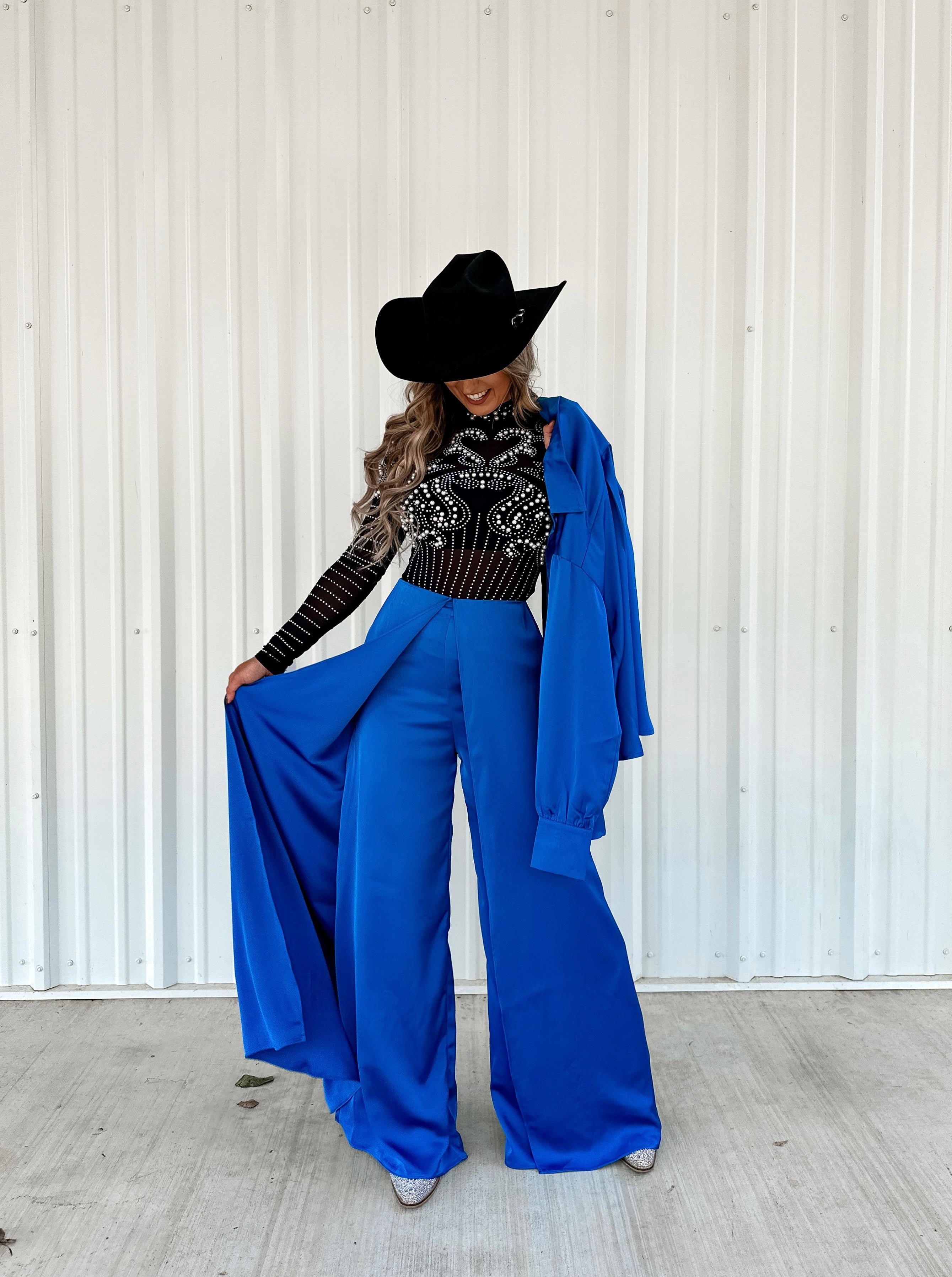 Cowboy Blues Two Piece Set