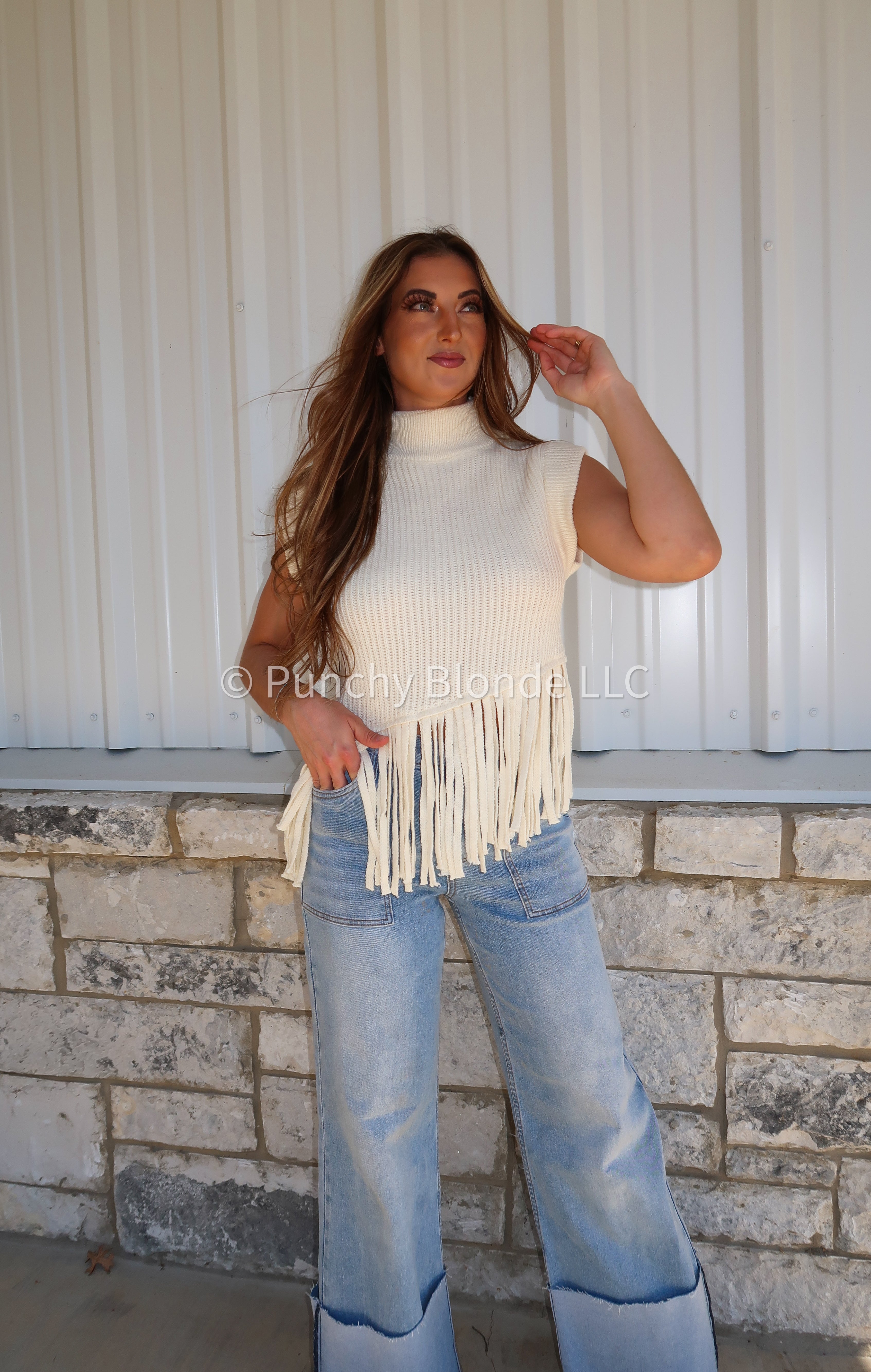 Fringe Affair Sweater Top