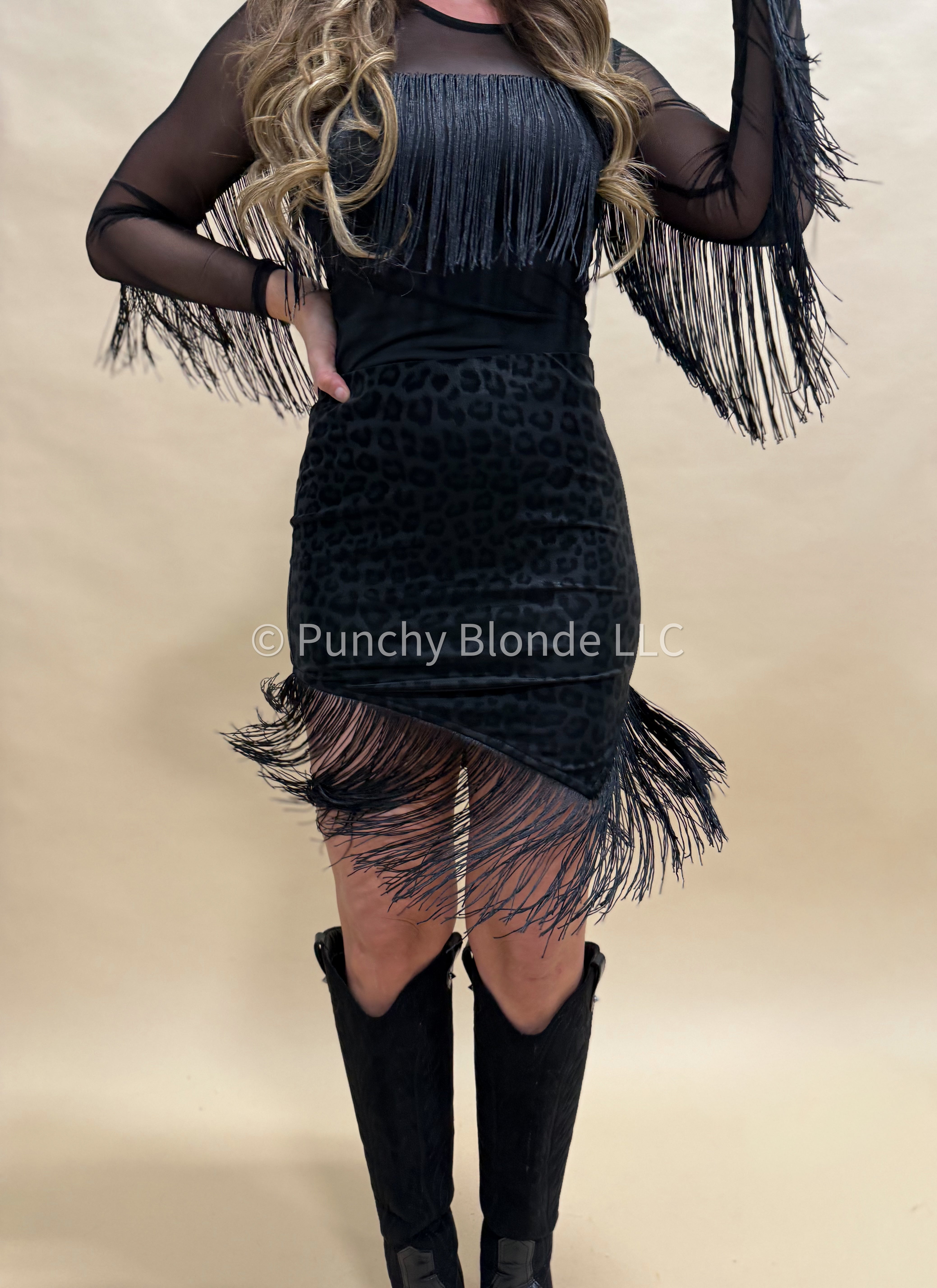 Wild Thing Fringe Skirt
