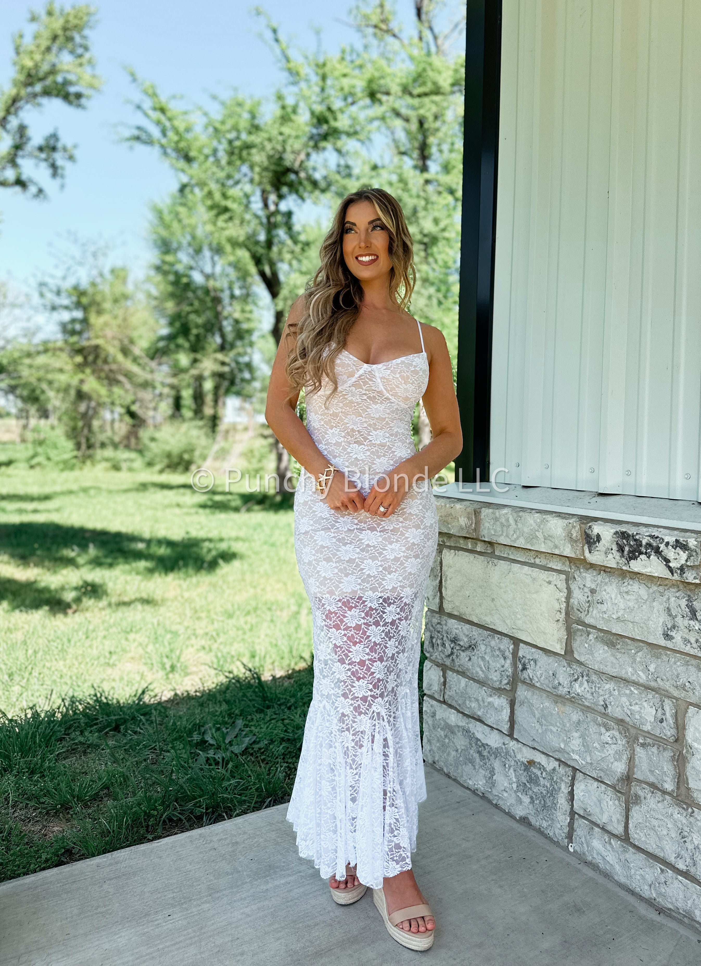 Laced In Loved Maxi Dress