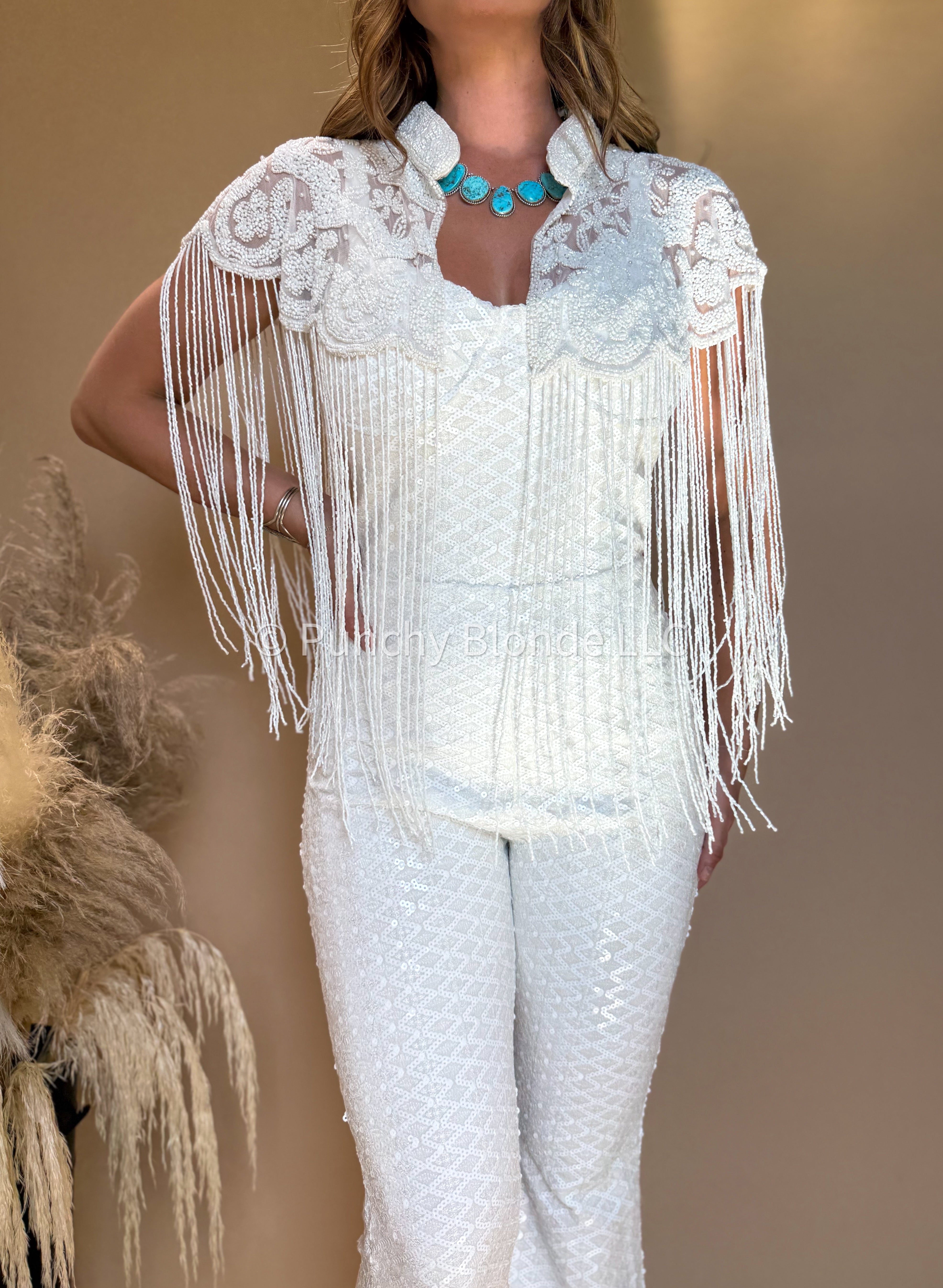 Lucky Halo Crystal Cape