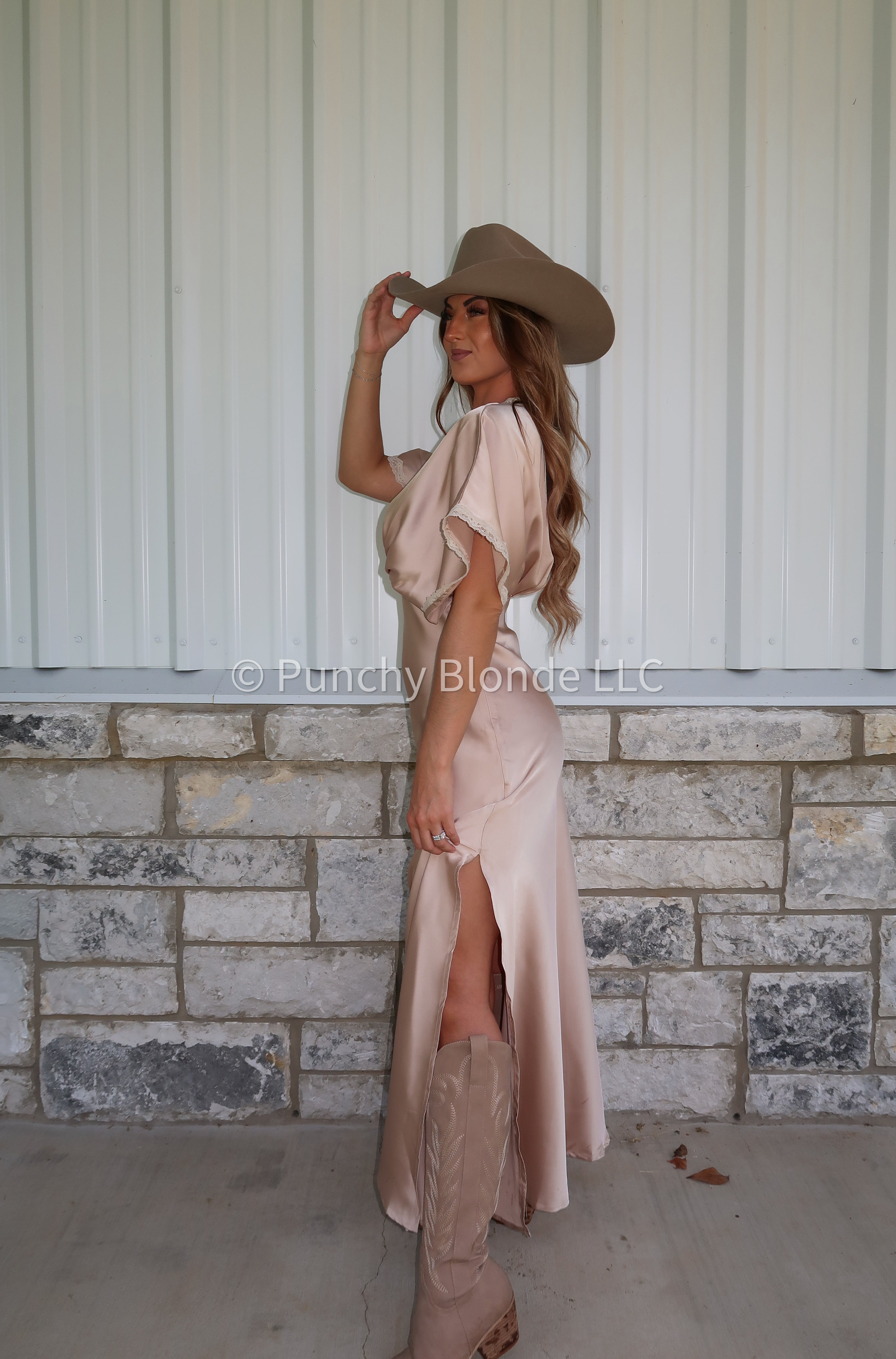 Lucky Lace Maxi Dress