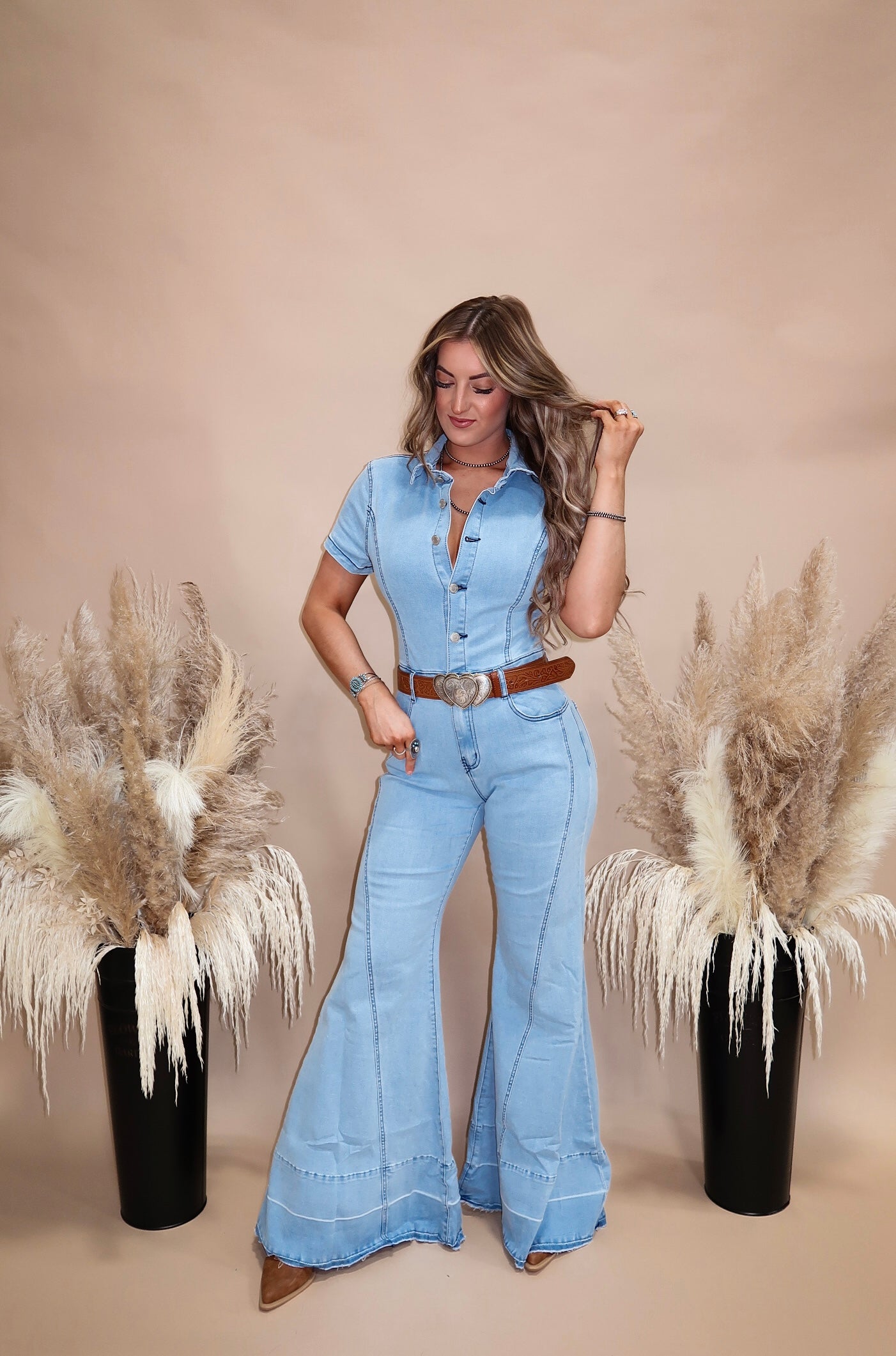 Whirlwind Denim Jumpsuit