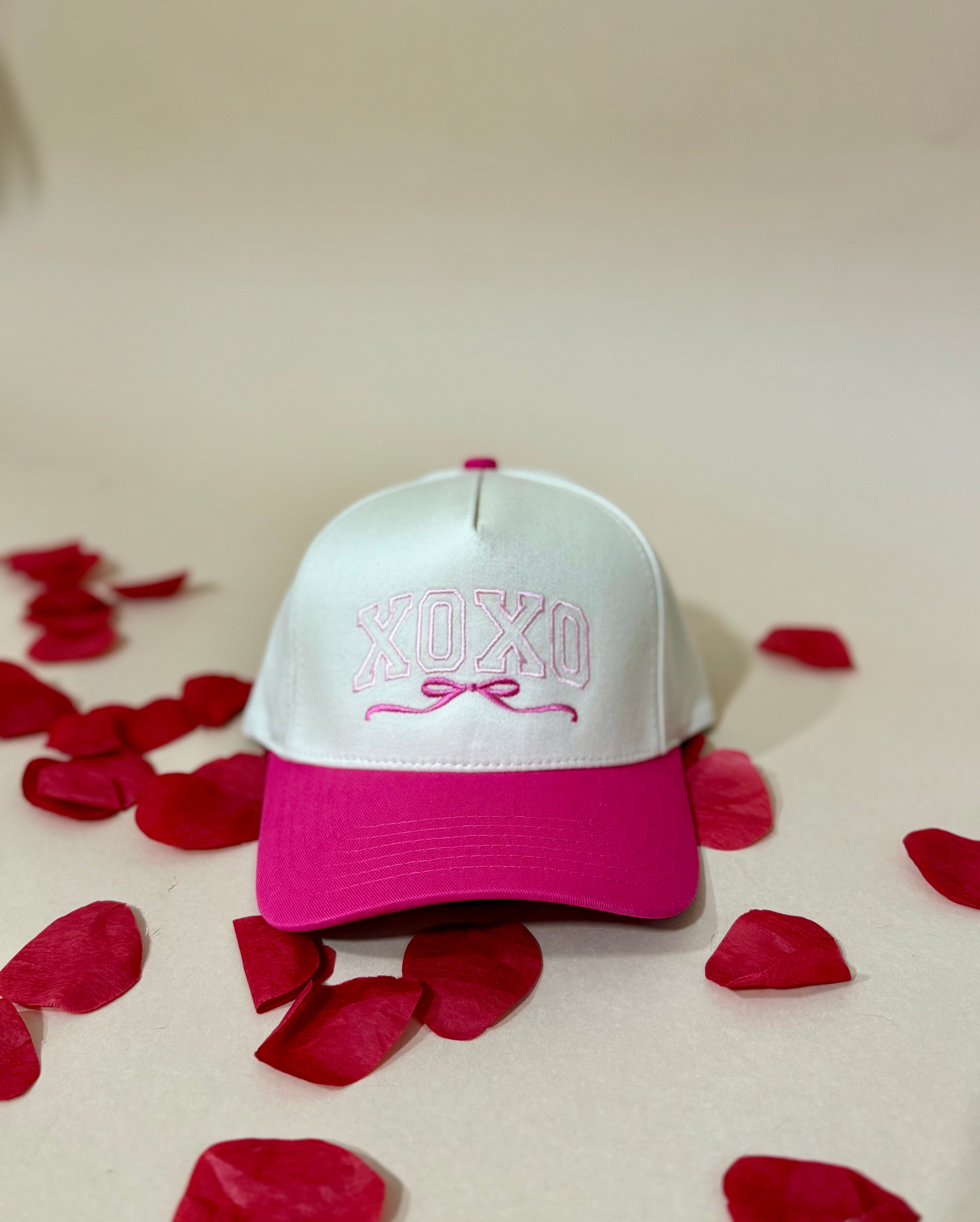 XOXO Hot Pink Trucker Hat