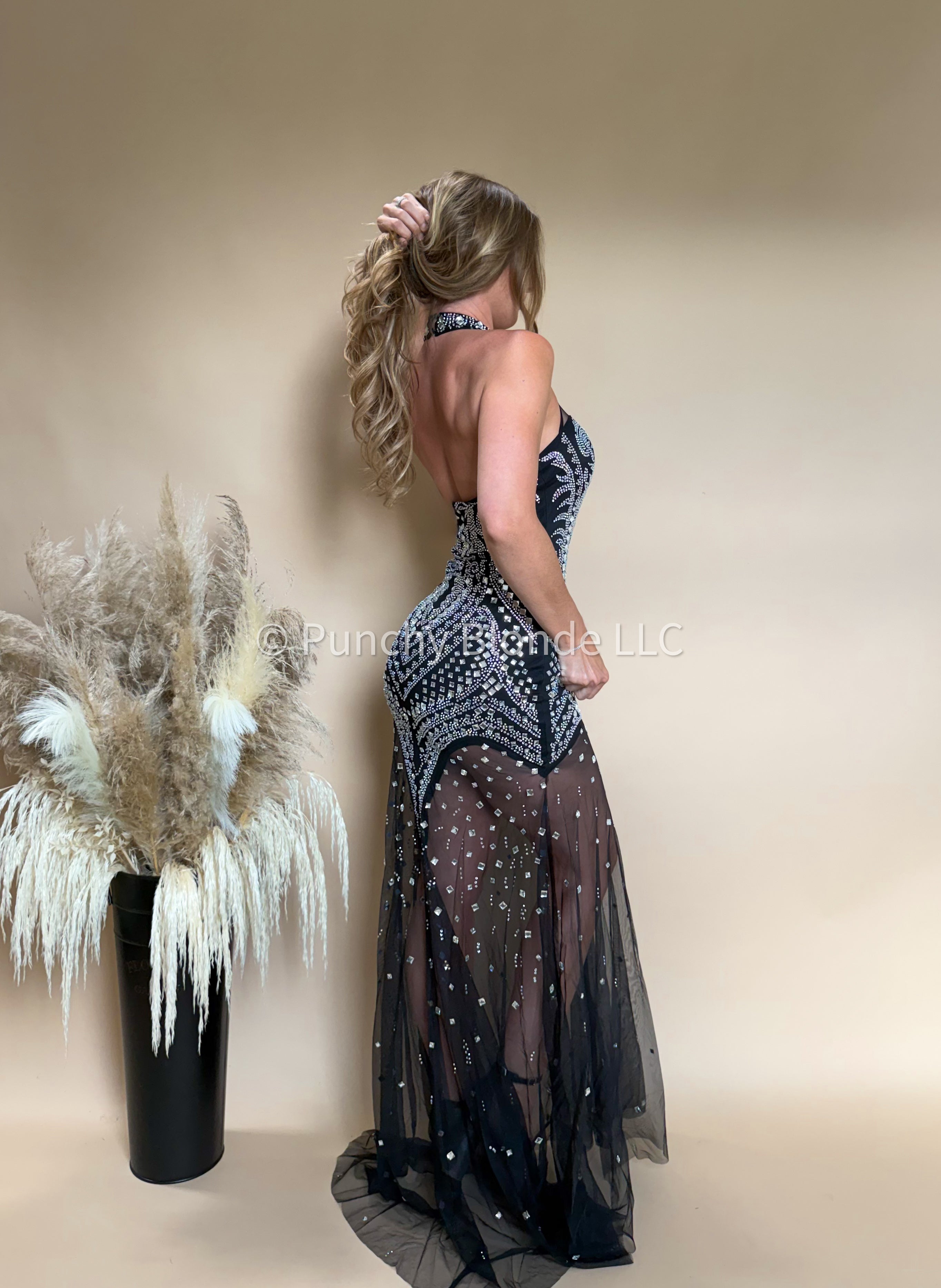 Gunshy Glam Maxi Dress