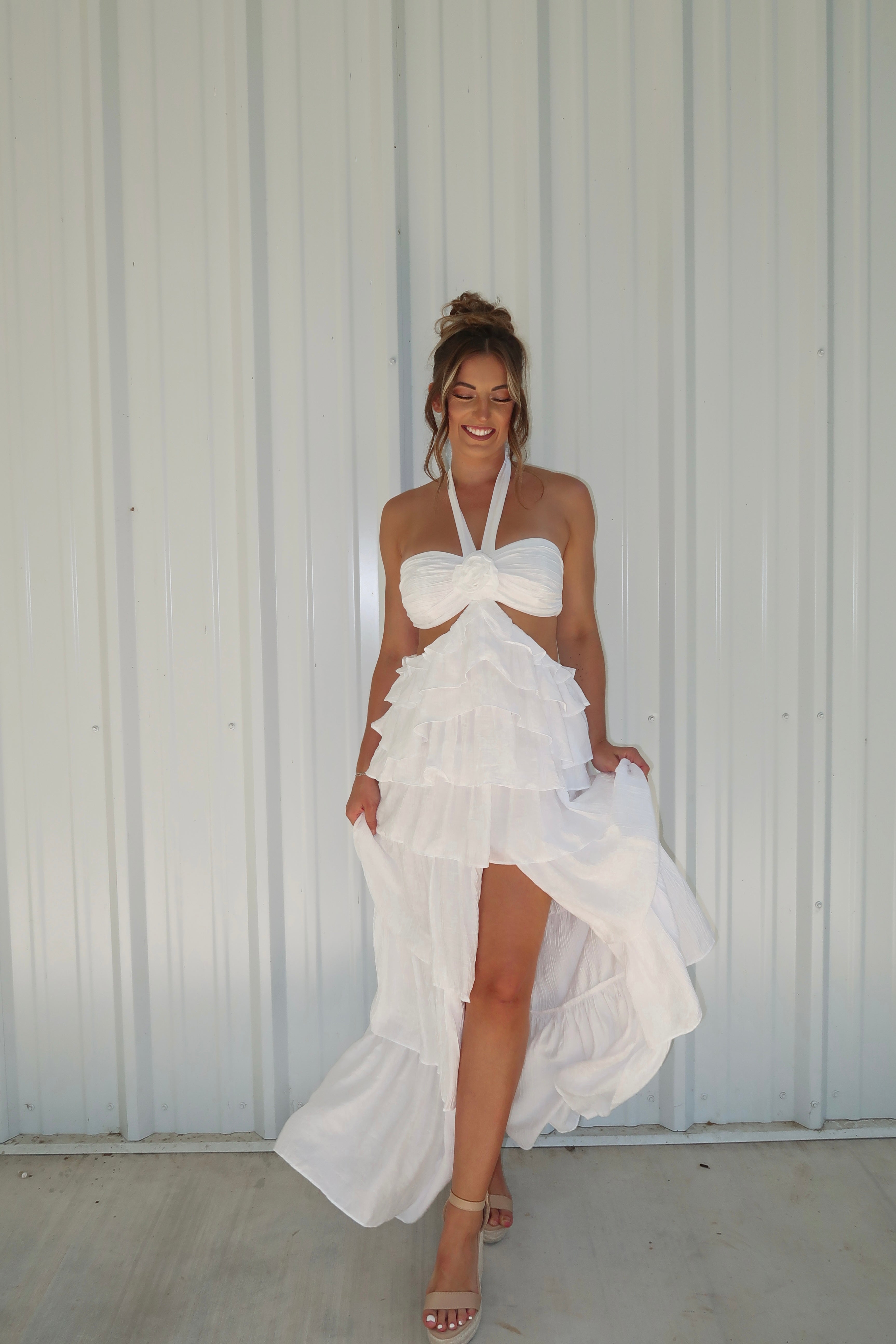 Beach Bride Maxi Dress