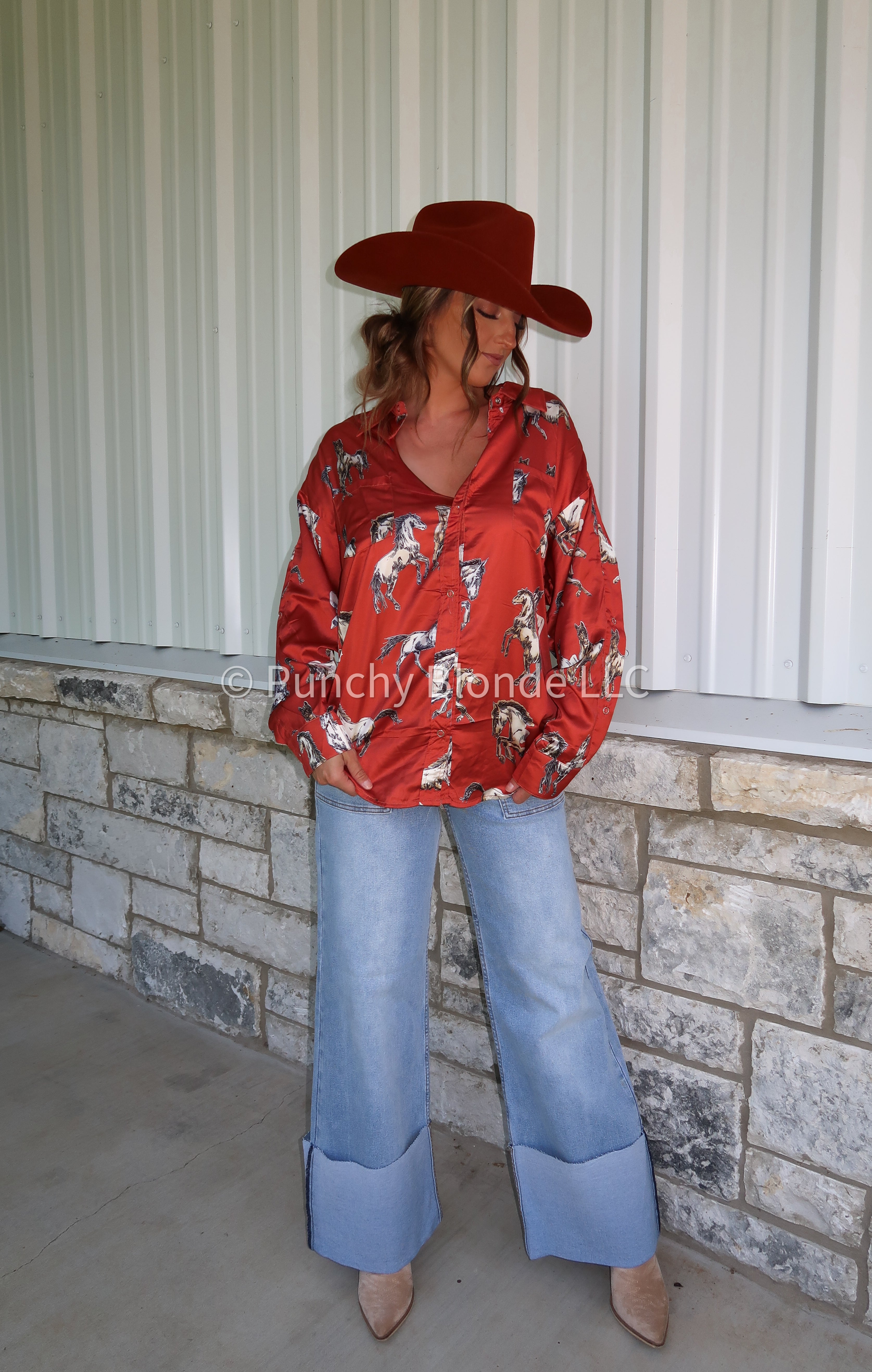 Wild West Button Down Shirt