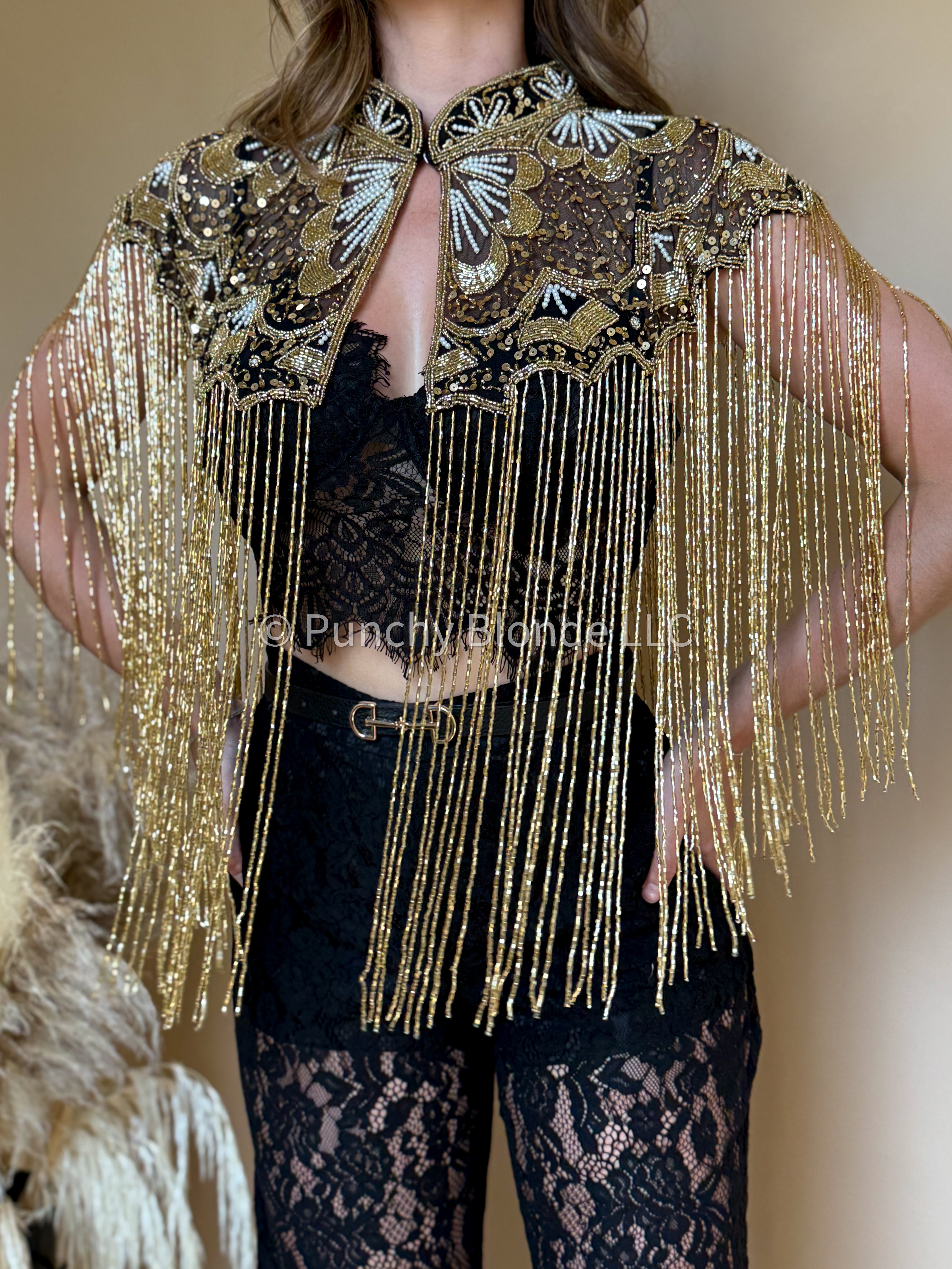 Midnight Sun Crystal Cape