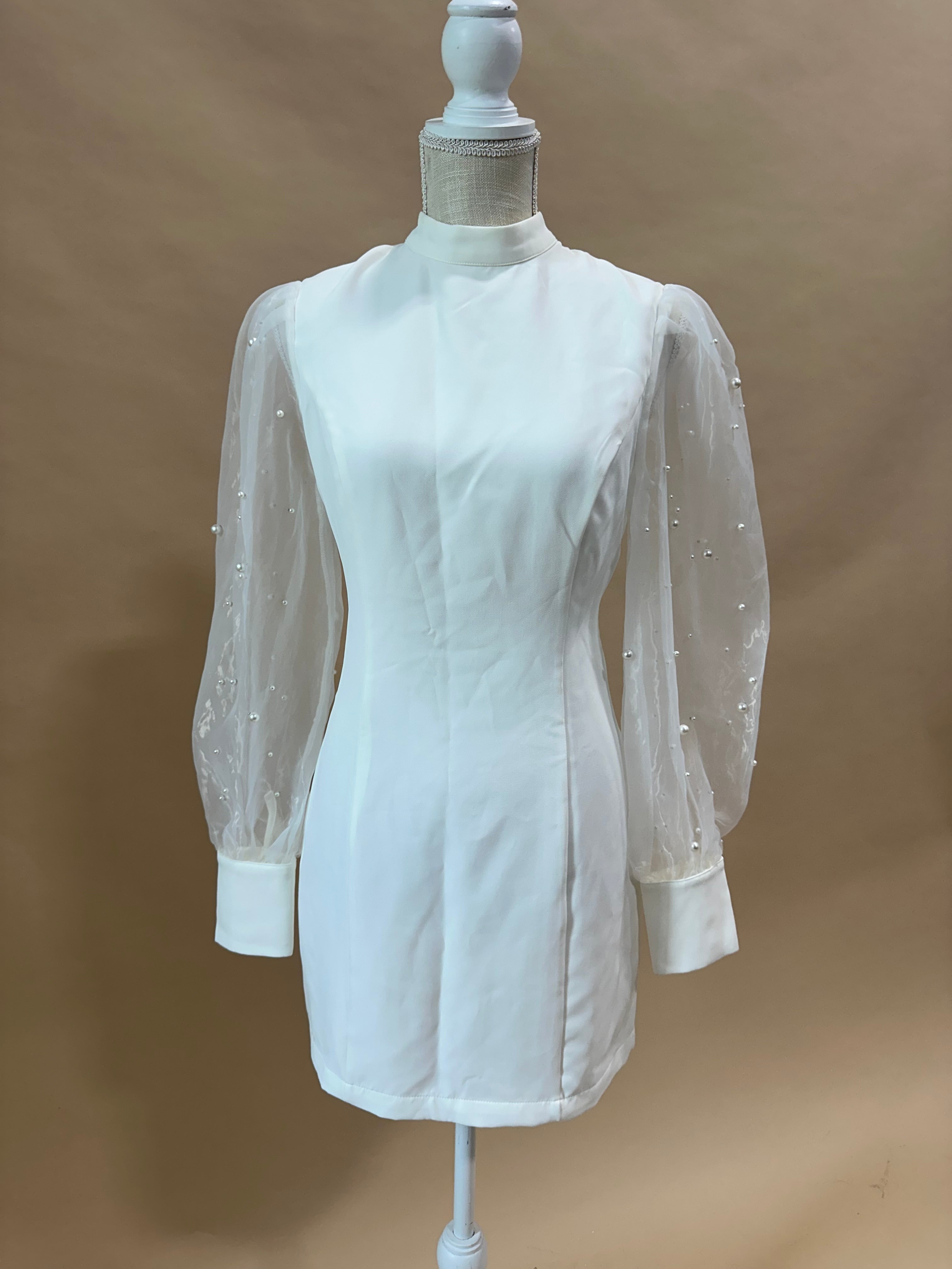 SALE Small Pearl Mini Dress