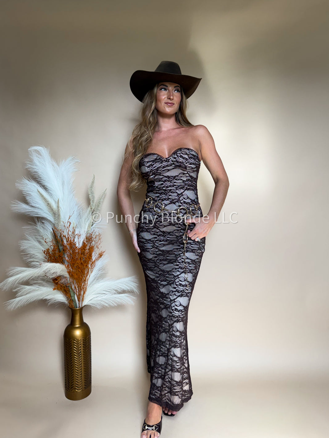 Orange Rodeo Dress National Finals Rodeo