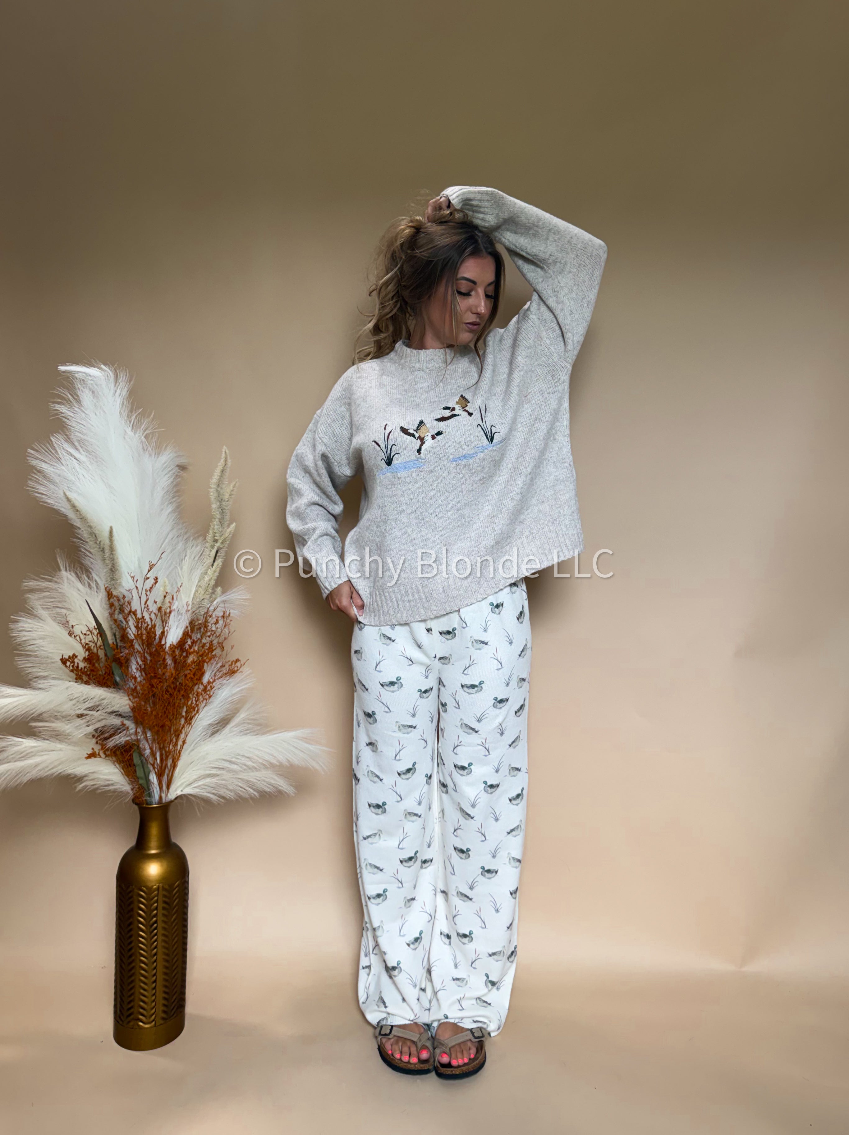 Duck Pond Daisy Sweater
