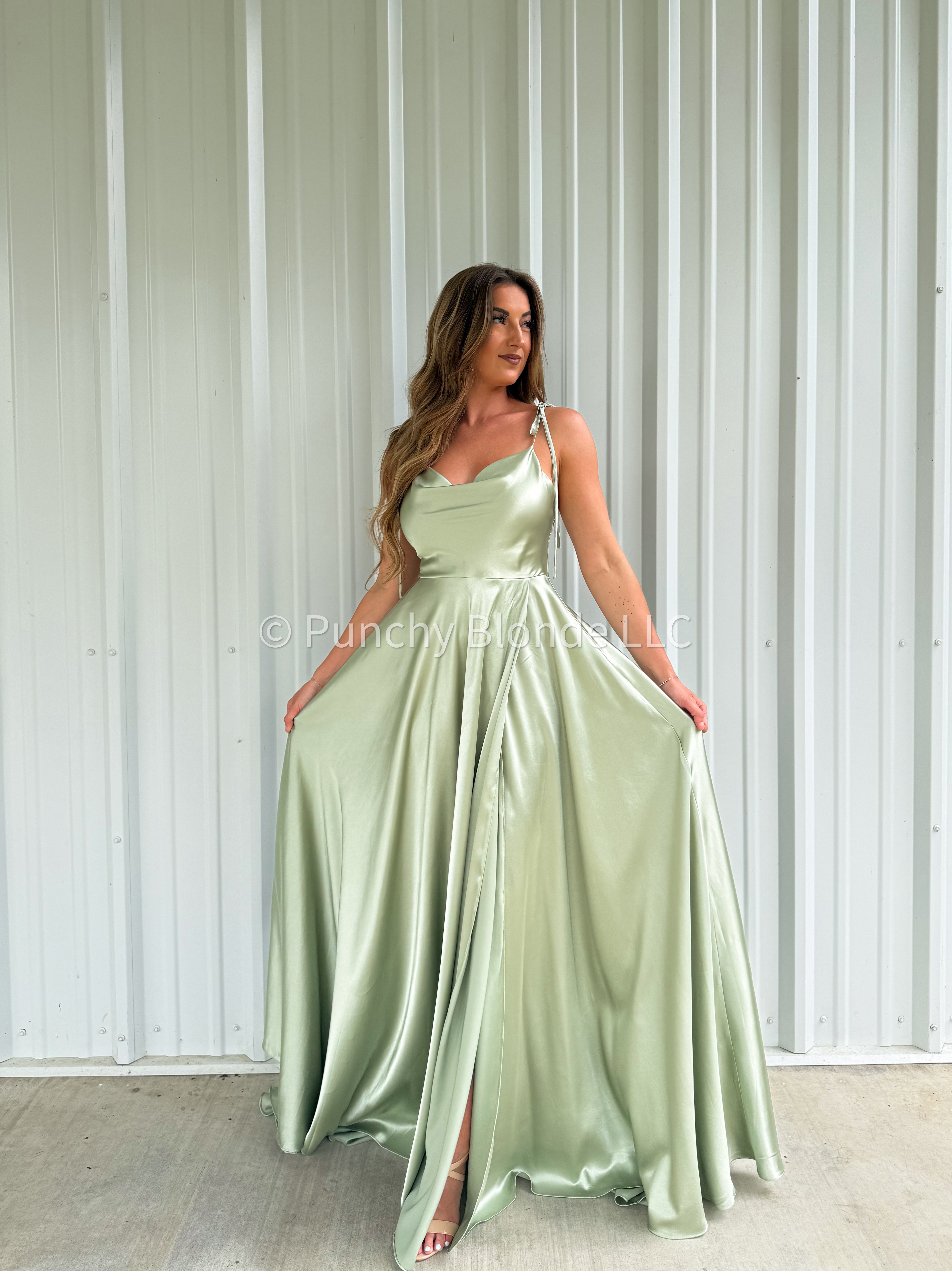 Southern Sage Maxi Dress