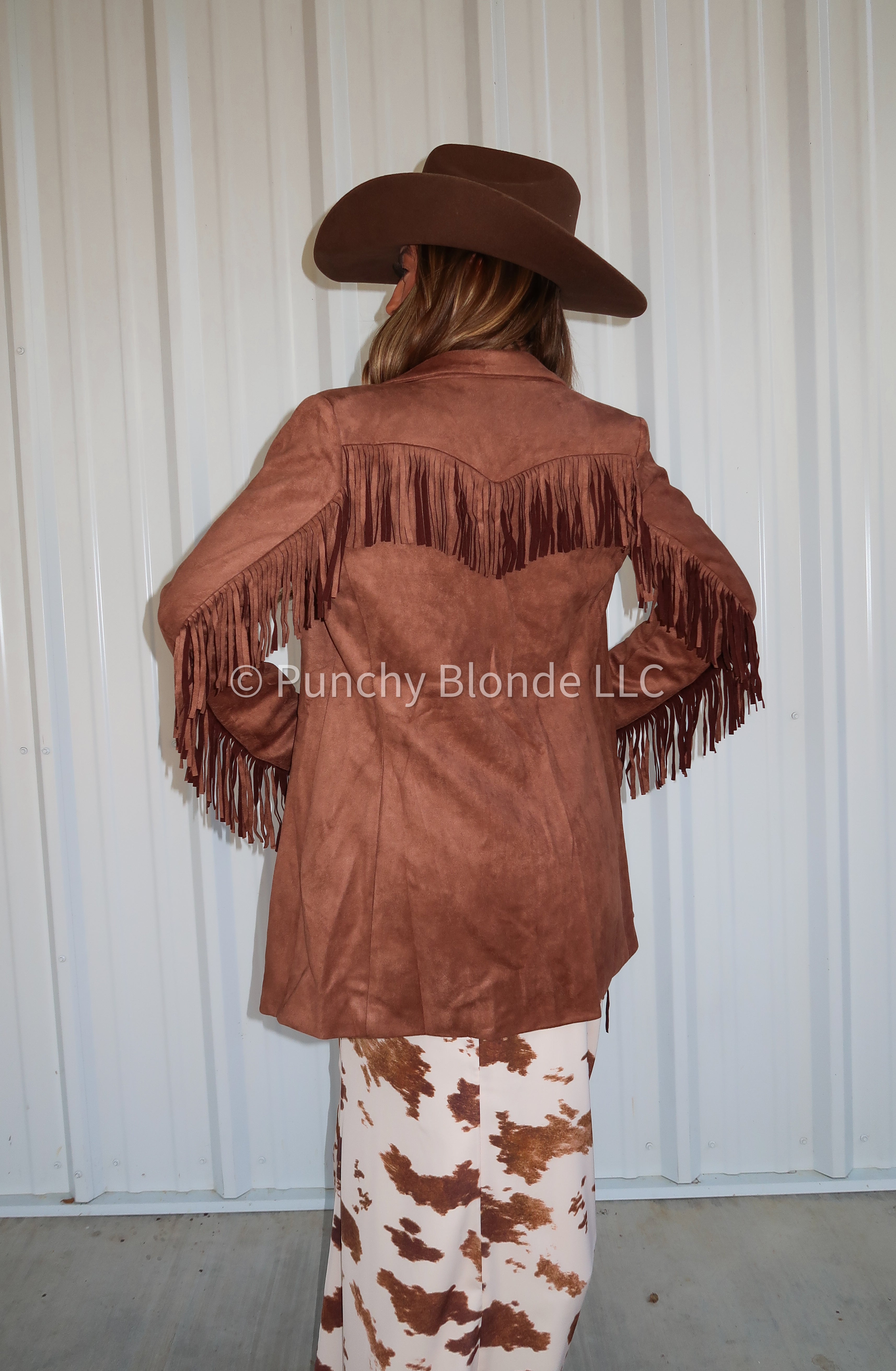 Rodeo Rebel Fringe Blazer